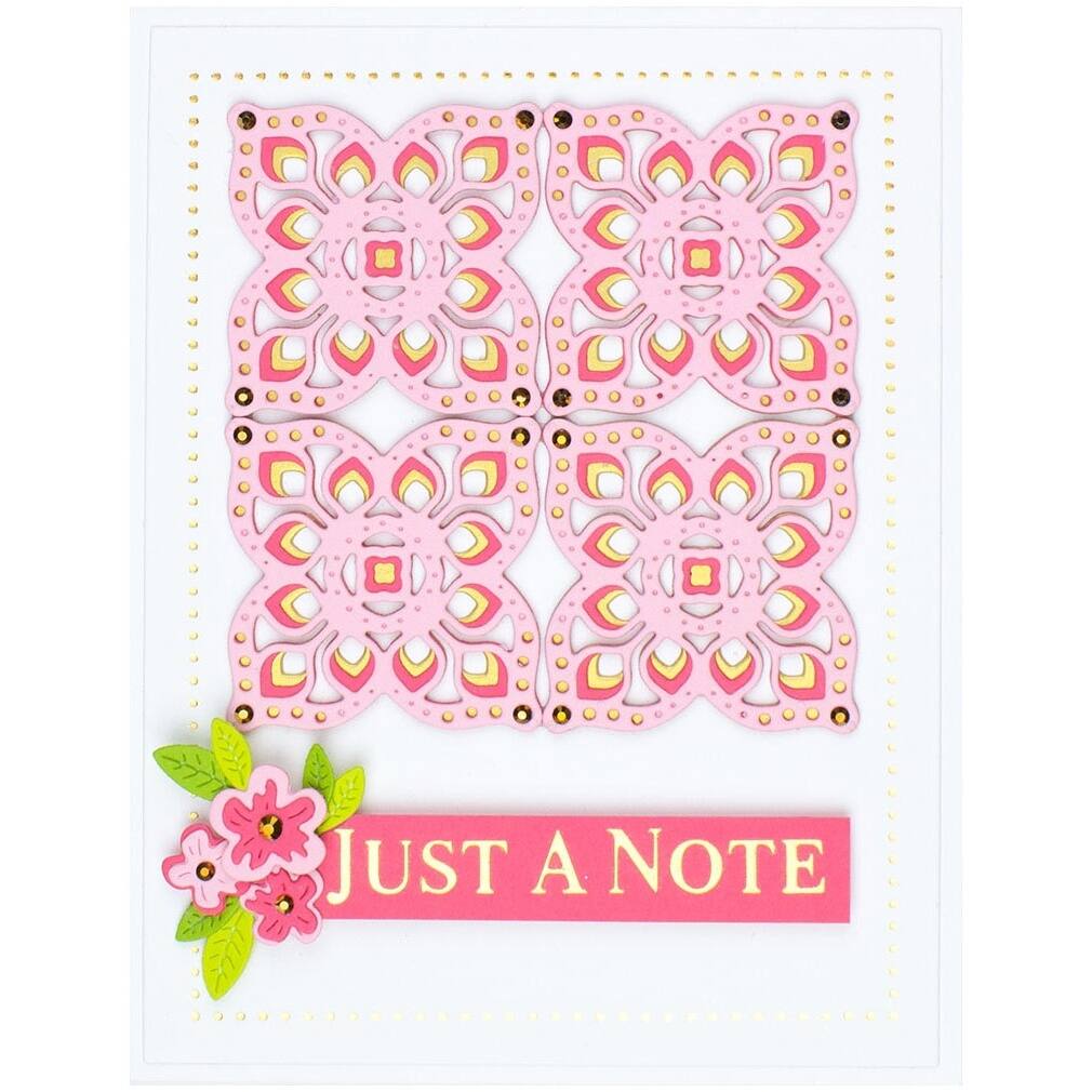 Spellbinders&#xAE; Essential Sentiments Glimmer Hot Foil Plate