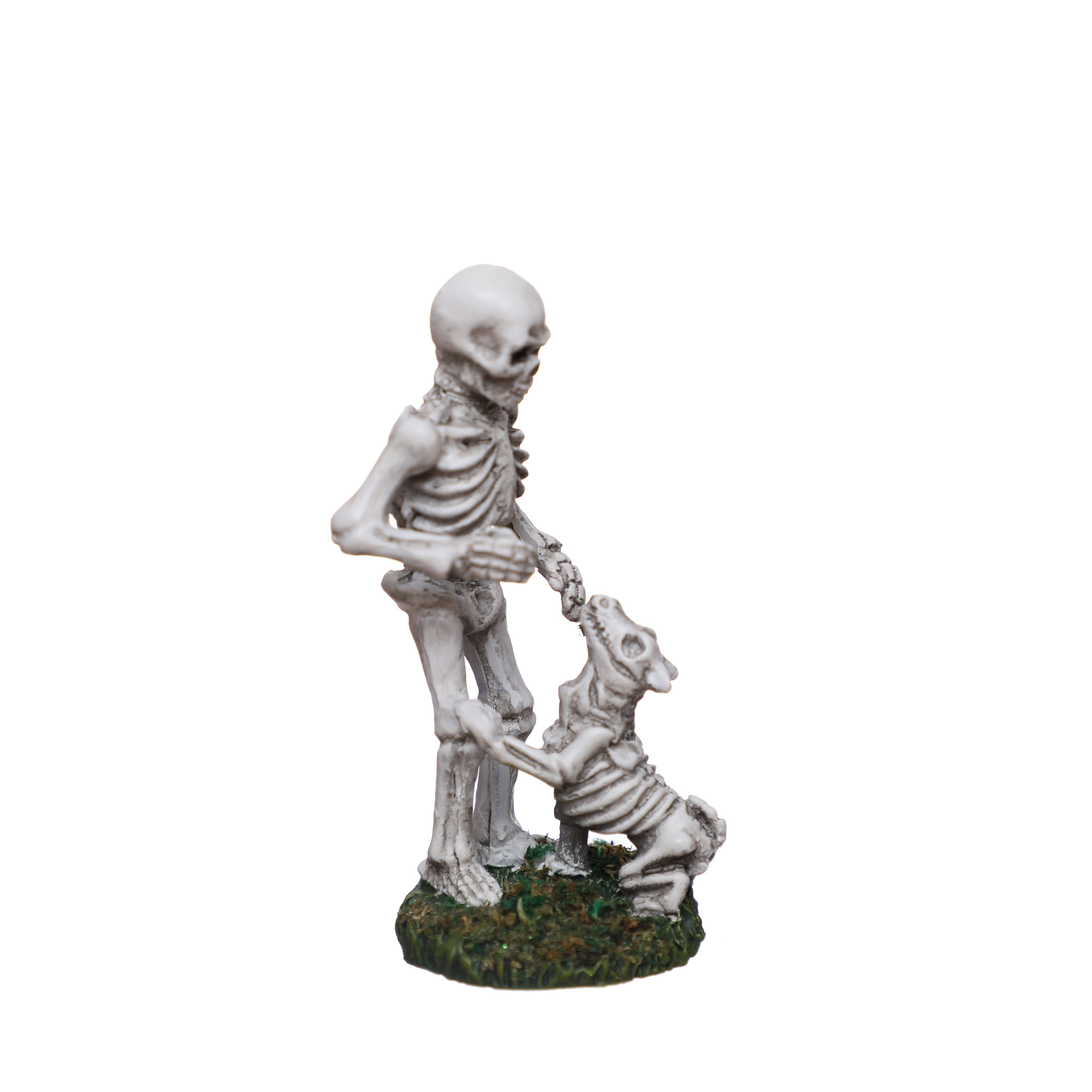 Mini Skeleton with Dog Decoration by Ashland&#xAE;