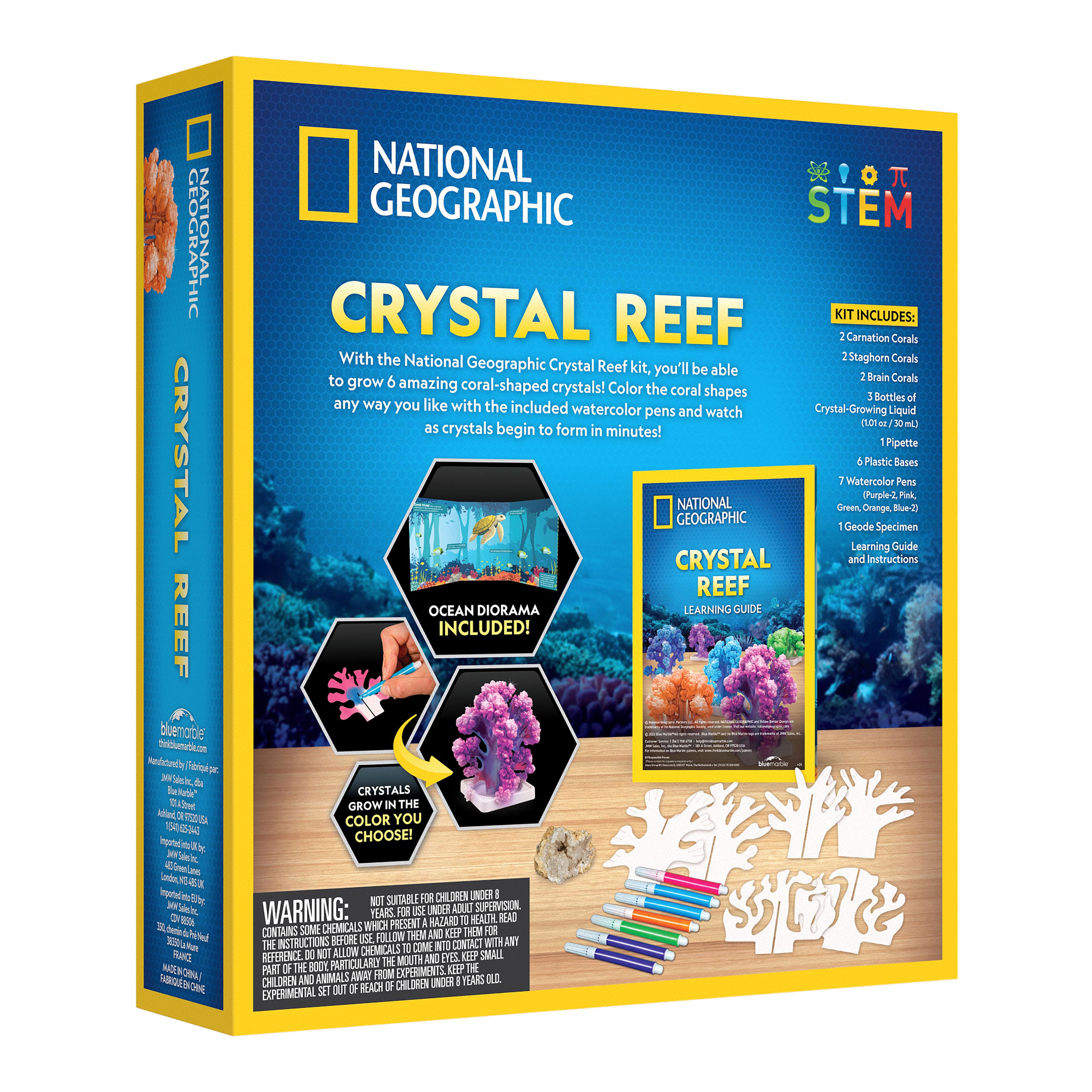 National Geographic&#x2122; Crystal Reef Science Kit