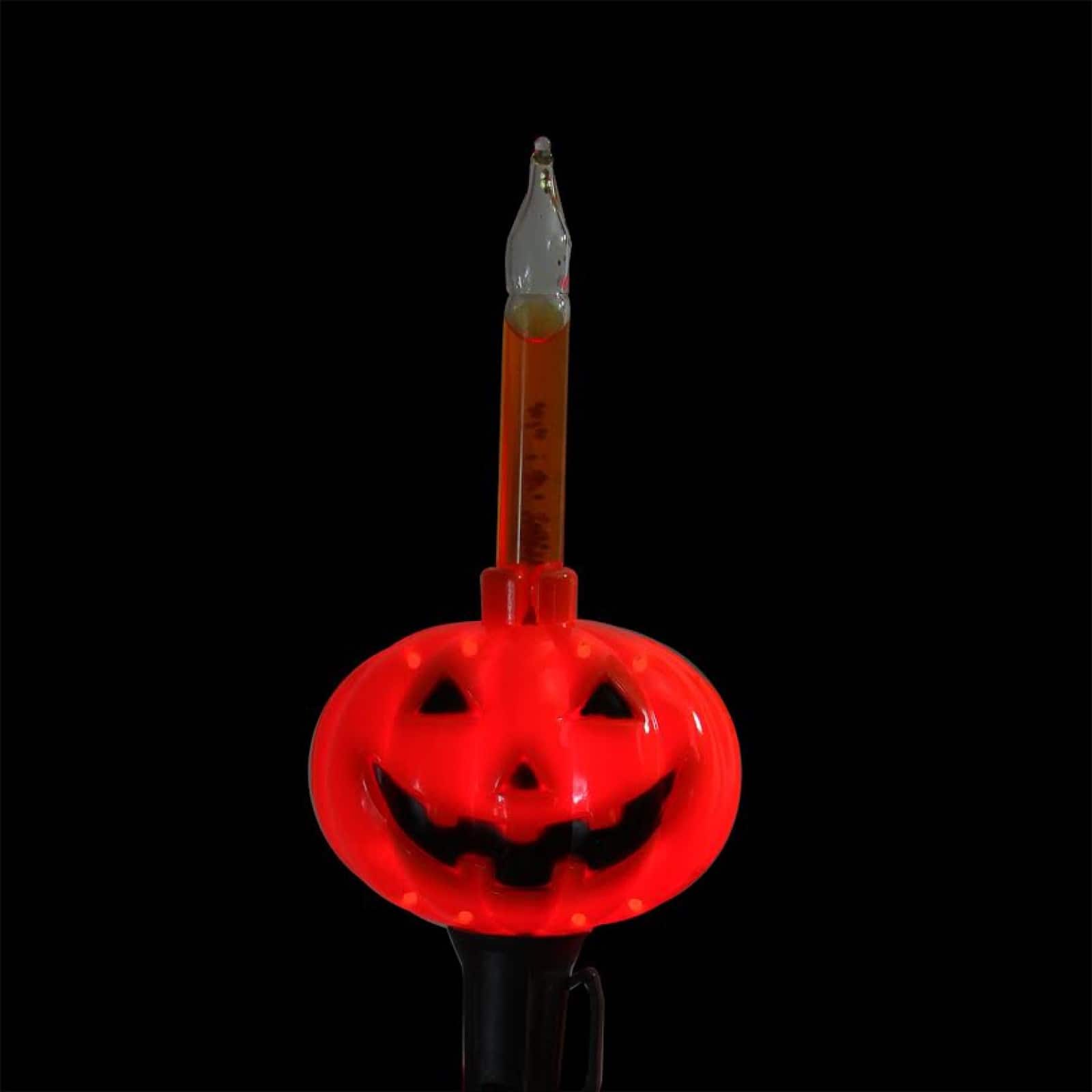 7ct. Jack O&#x27; Lantern Halloween Bubble Lights
