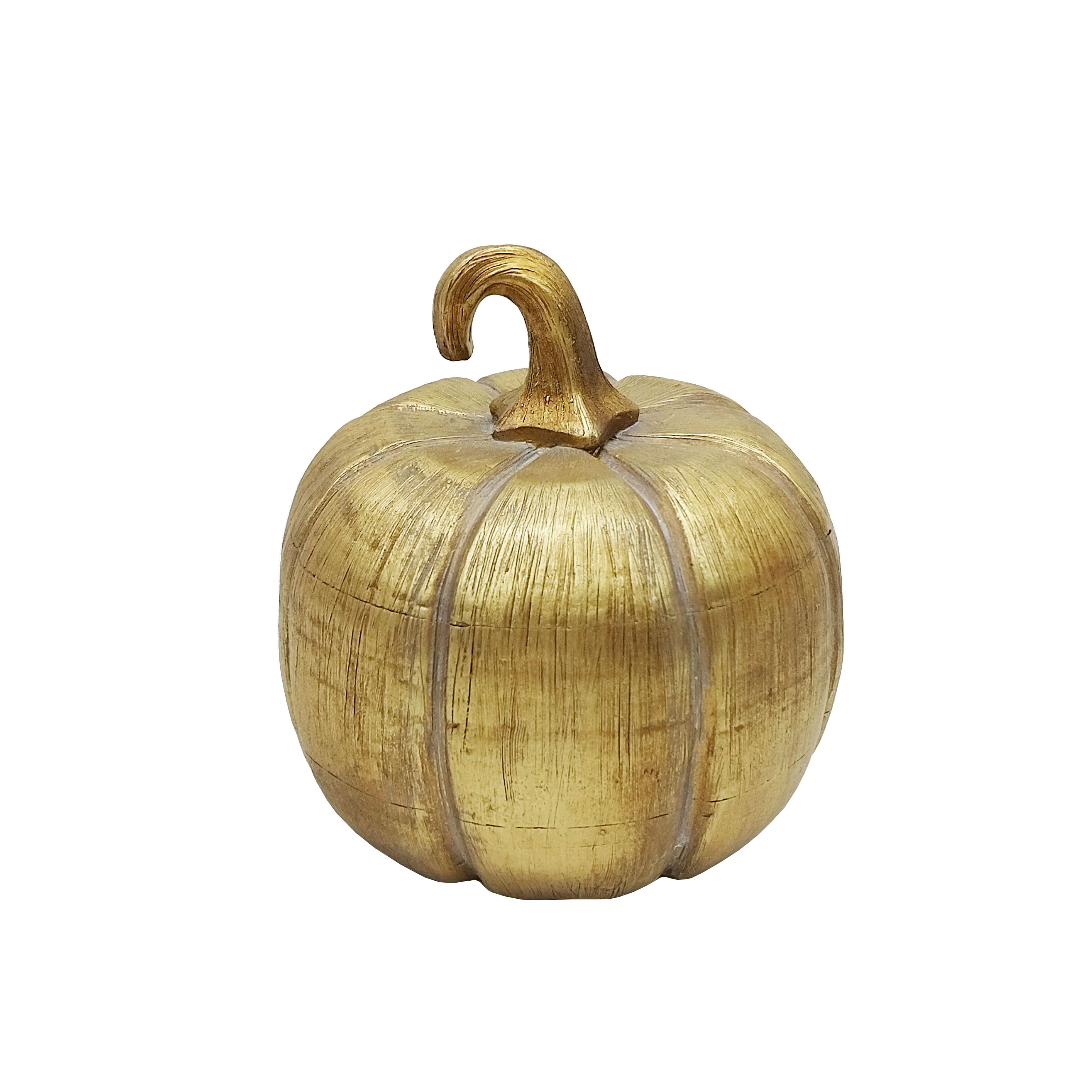 Gold Brushed Pumpkin Tabletop D&#xE9;cor by Ashland&#xAE;