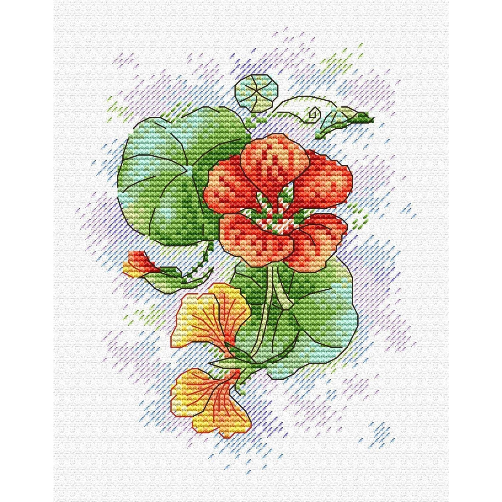 MP Studia Petals Of Tenderness Cross Stitch Kit