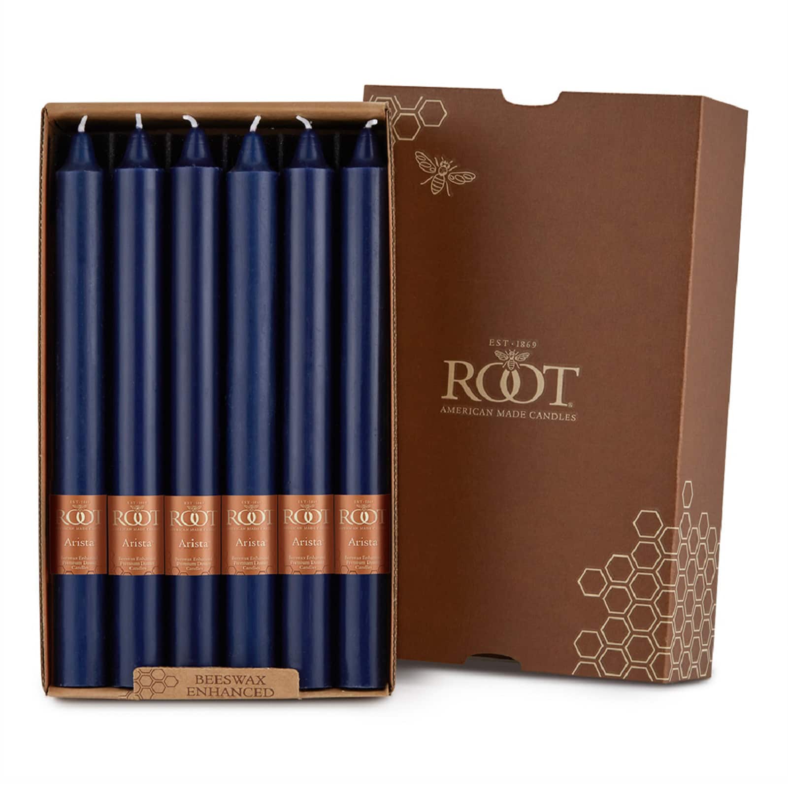 Root Candles Arista™ 9" Smooth Dinner Candles, 12ct.
