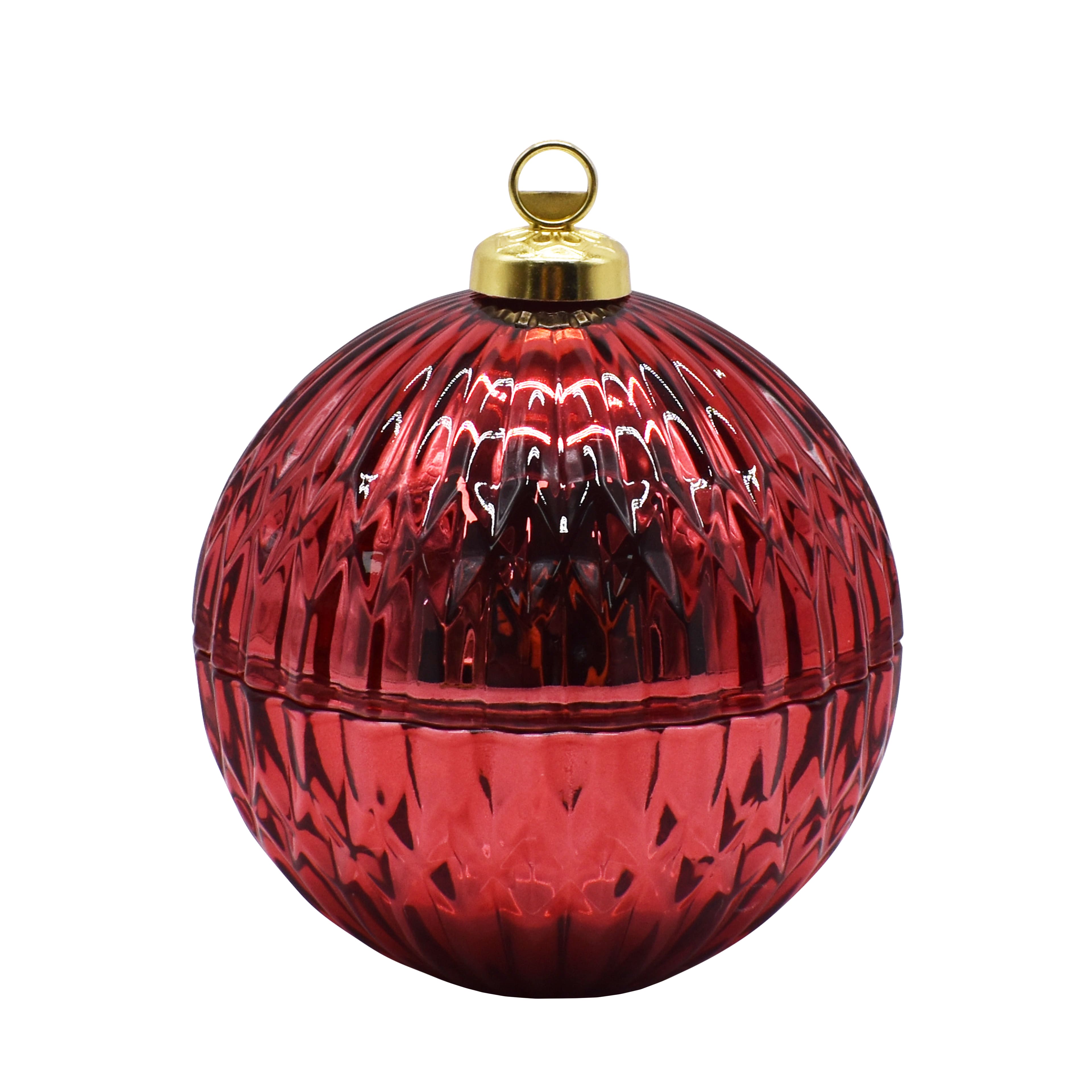 3.4oz. Berry Glimmer Scented Ball Ornament Candle by Ashland&#xAE;