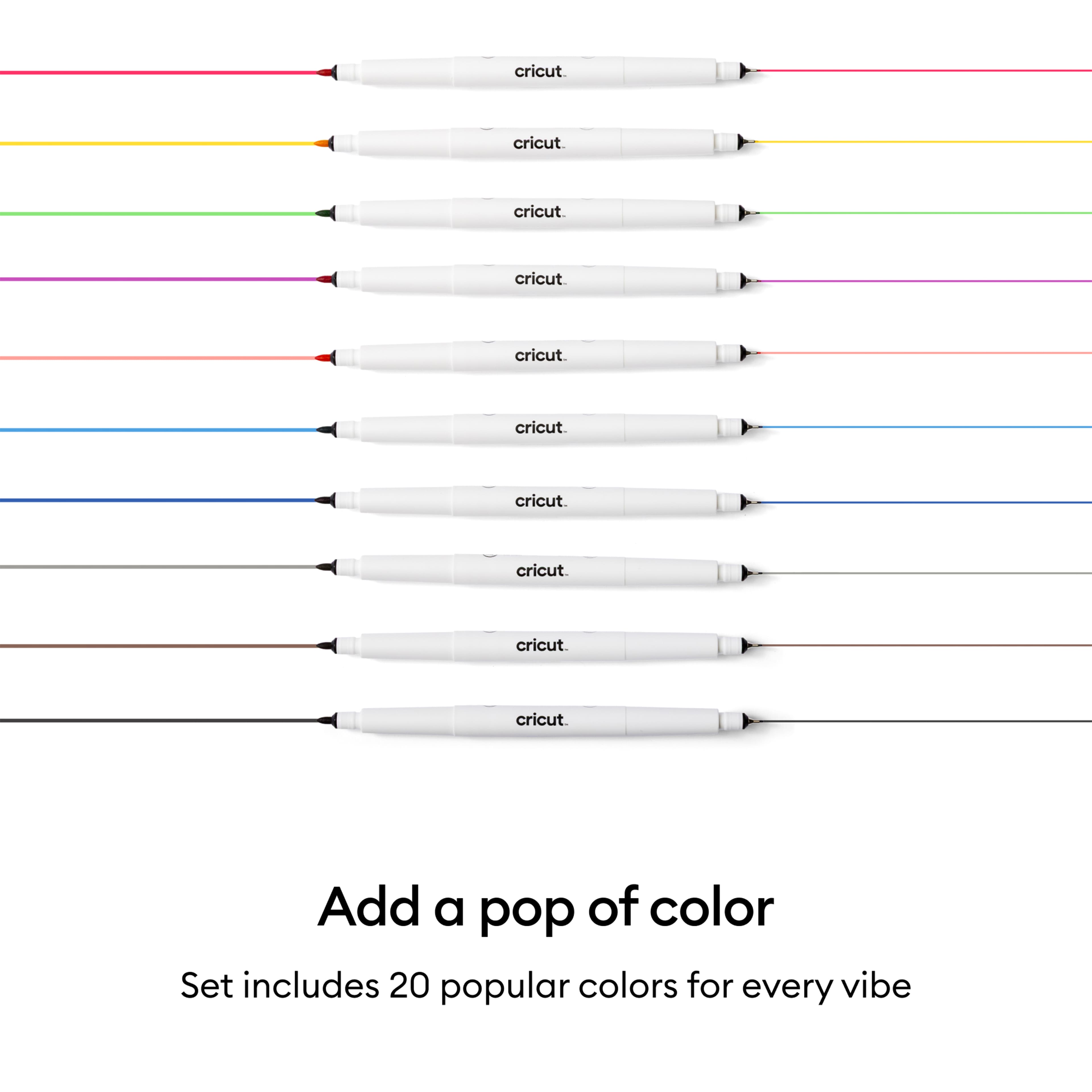 Cricut® Dual-Sided Markers Ultimate Set, 20ct.