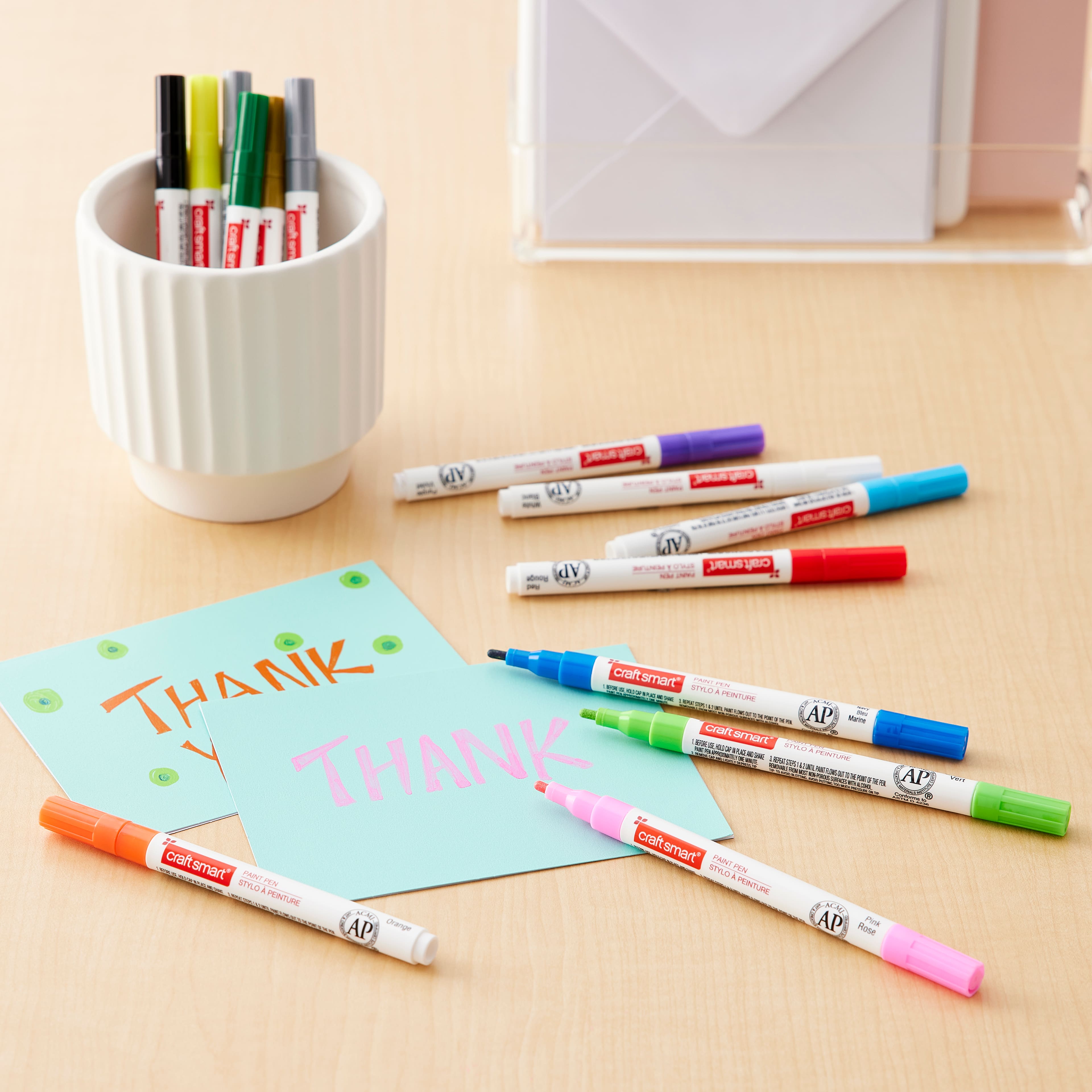 Medium Line Tip Paint Pen Set by Craft Smart&#xAE;