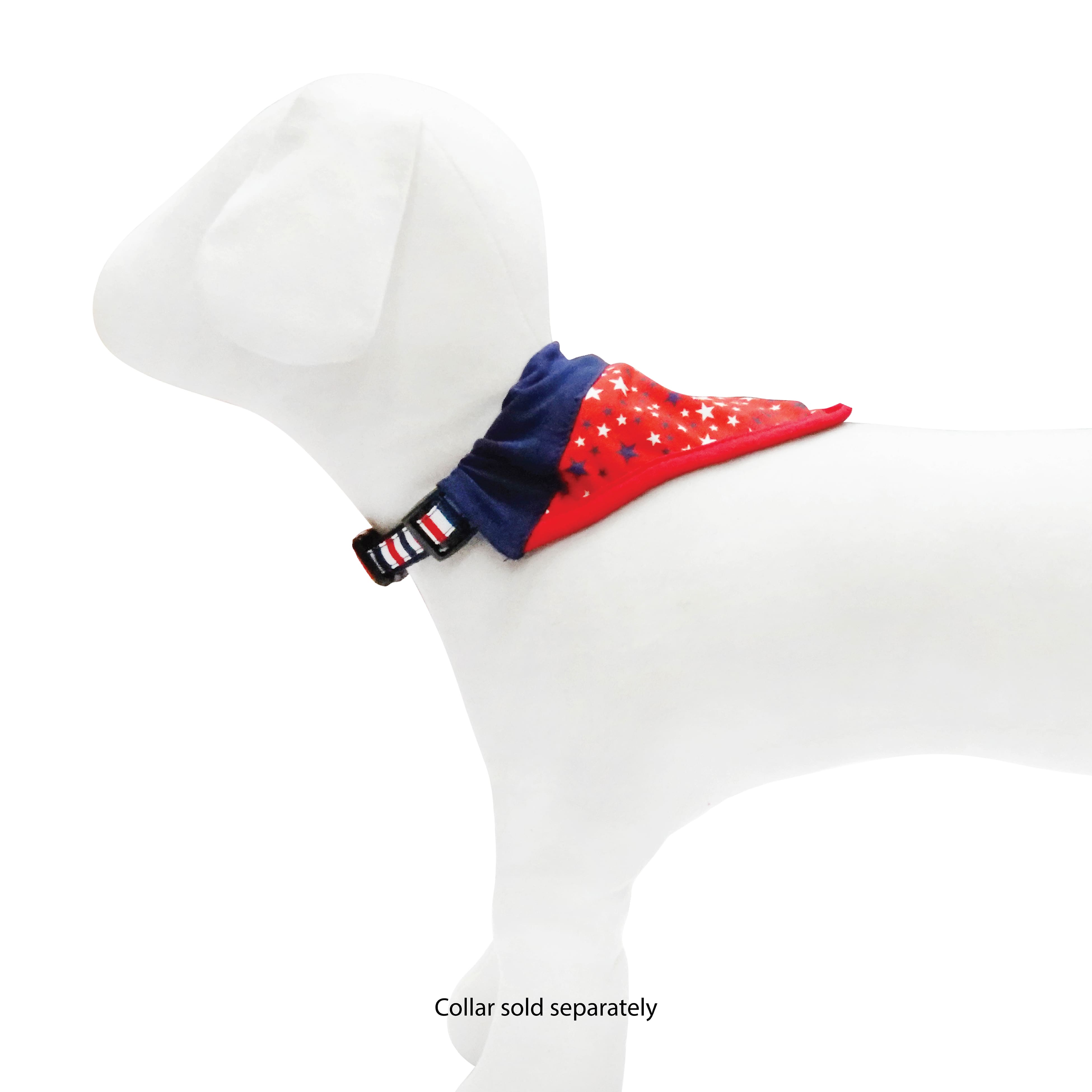 Best Furry Friends Patriotic Bandana Slides S-M