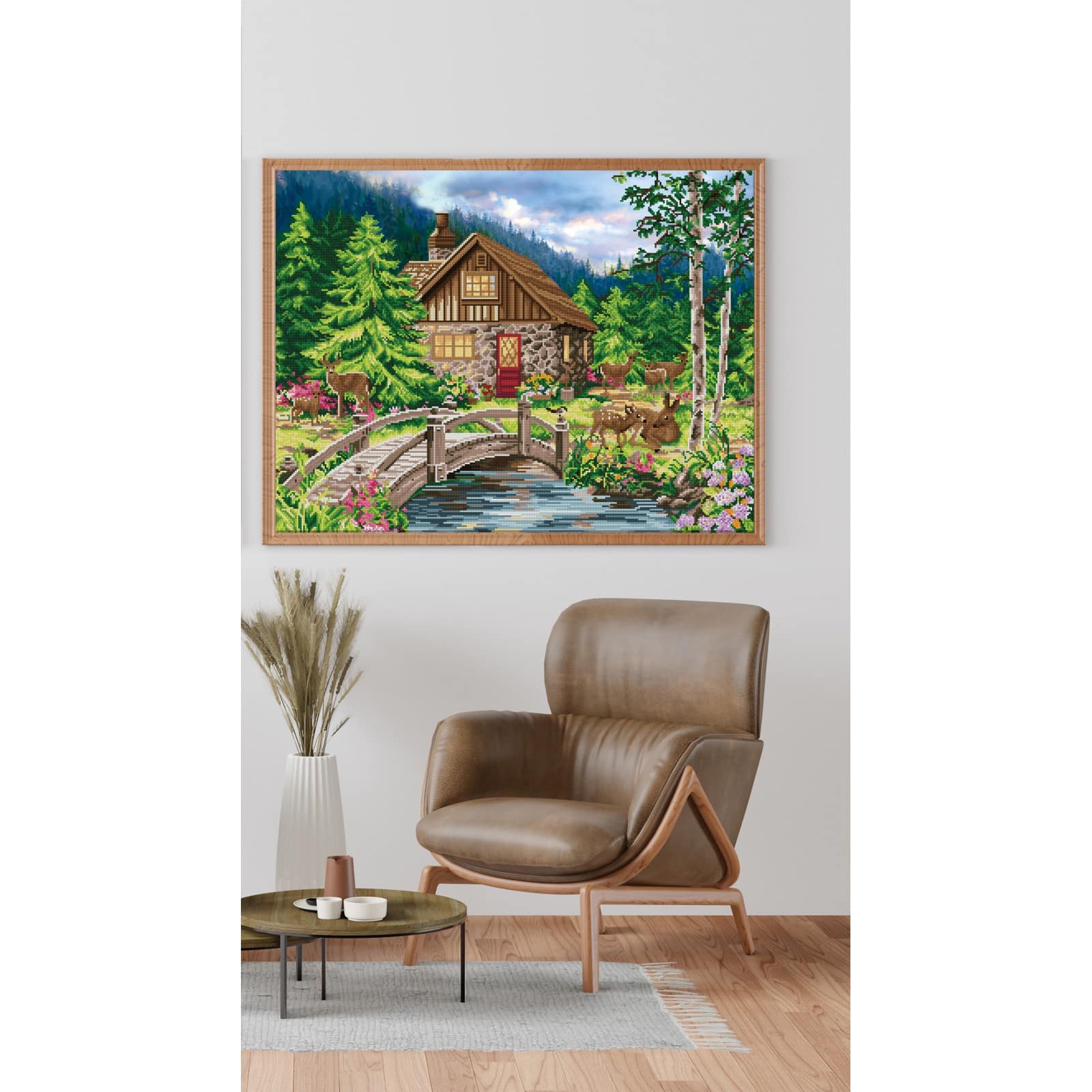 Diamond Dotz® Intermediate Old Stone Cottage Diamond Facet Art Kit