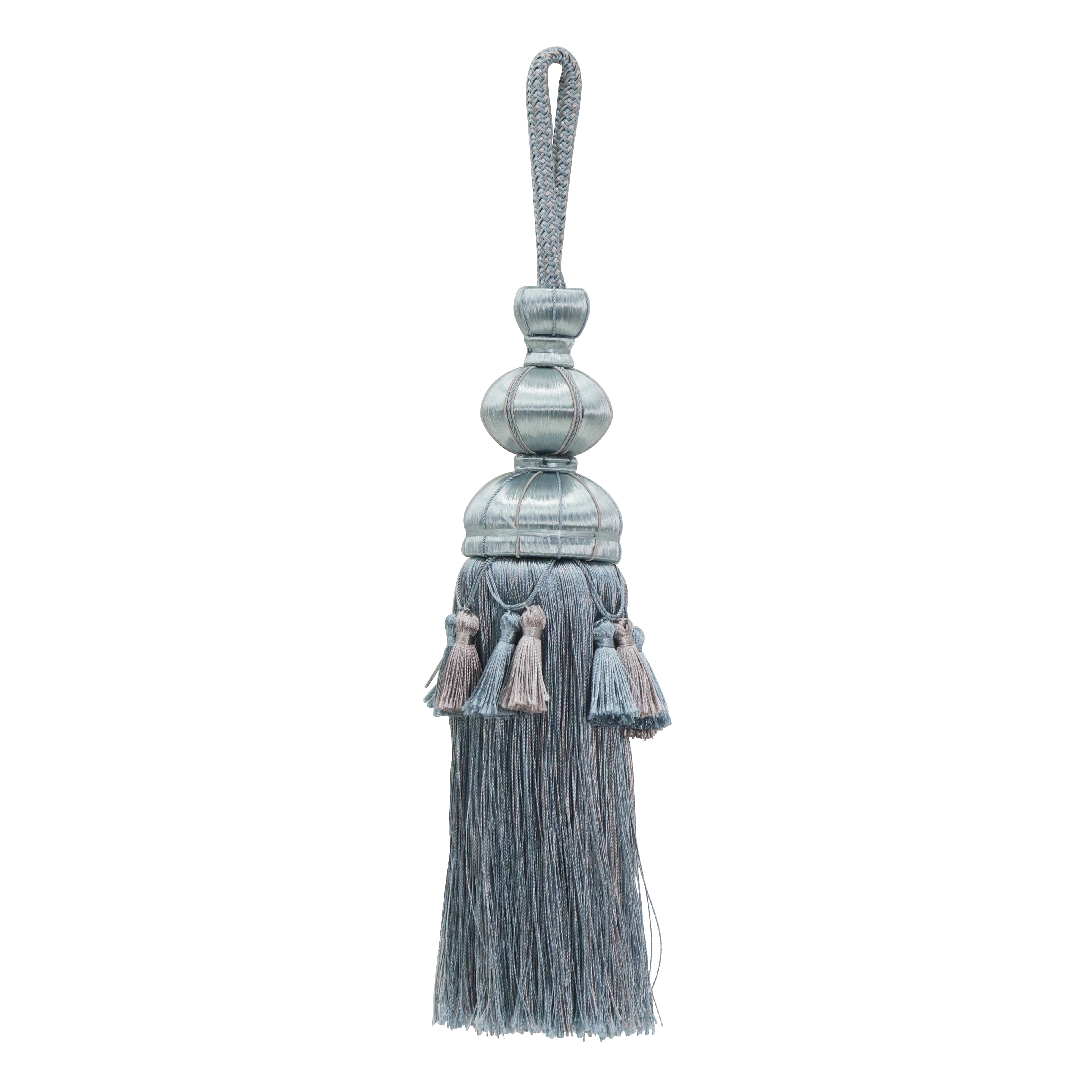 17&#x22; Blue Curtain Tassel Wall Accent by Ashland&#xAE;