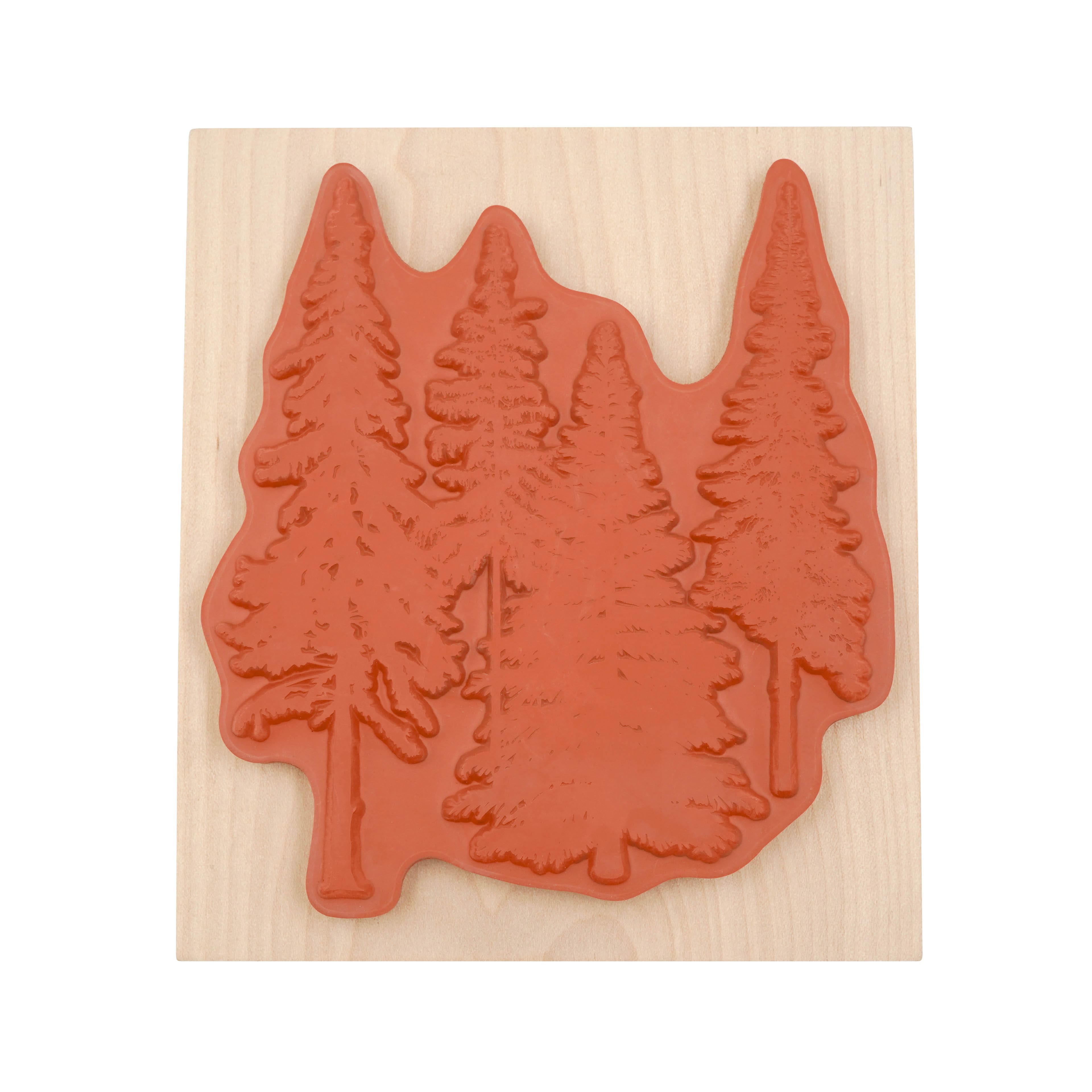 Christmas Forest Wood Stamp by Recollections&#x2122;