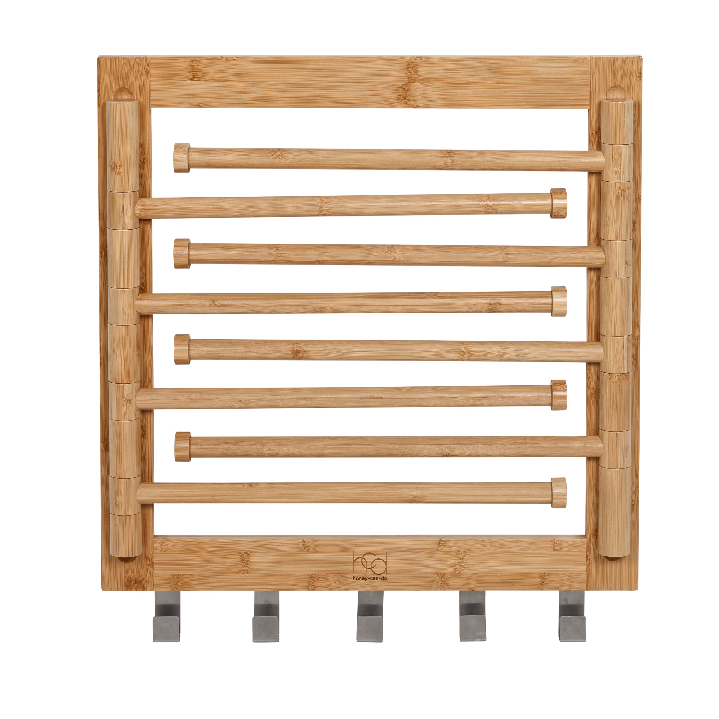 Honey Can Do Wall-Mounted Swivel Clothes Drying Rack