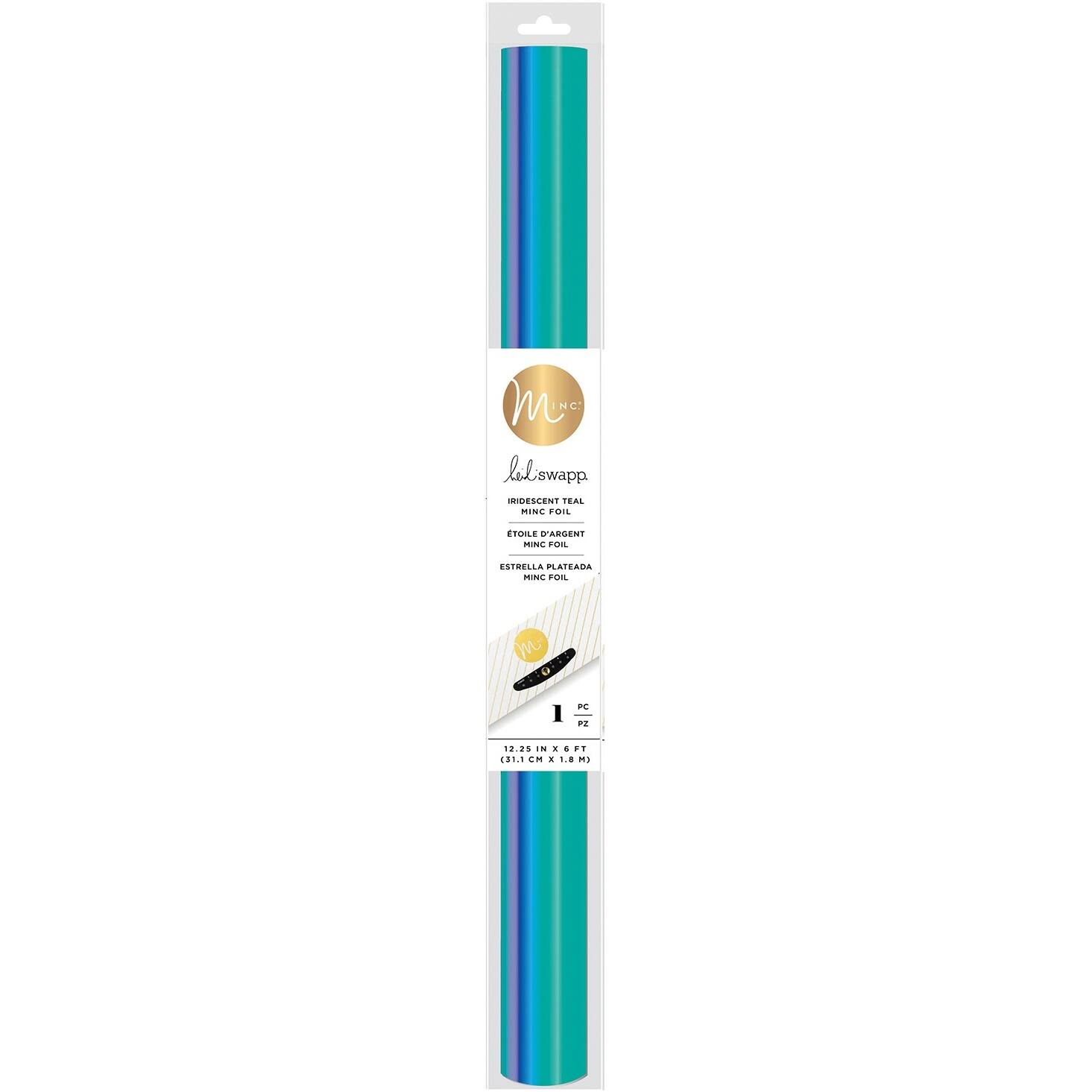 Heidi Swapp® Minc® 6ft. Iridescent Teal Reactive Foil Roll Foil