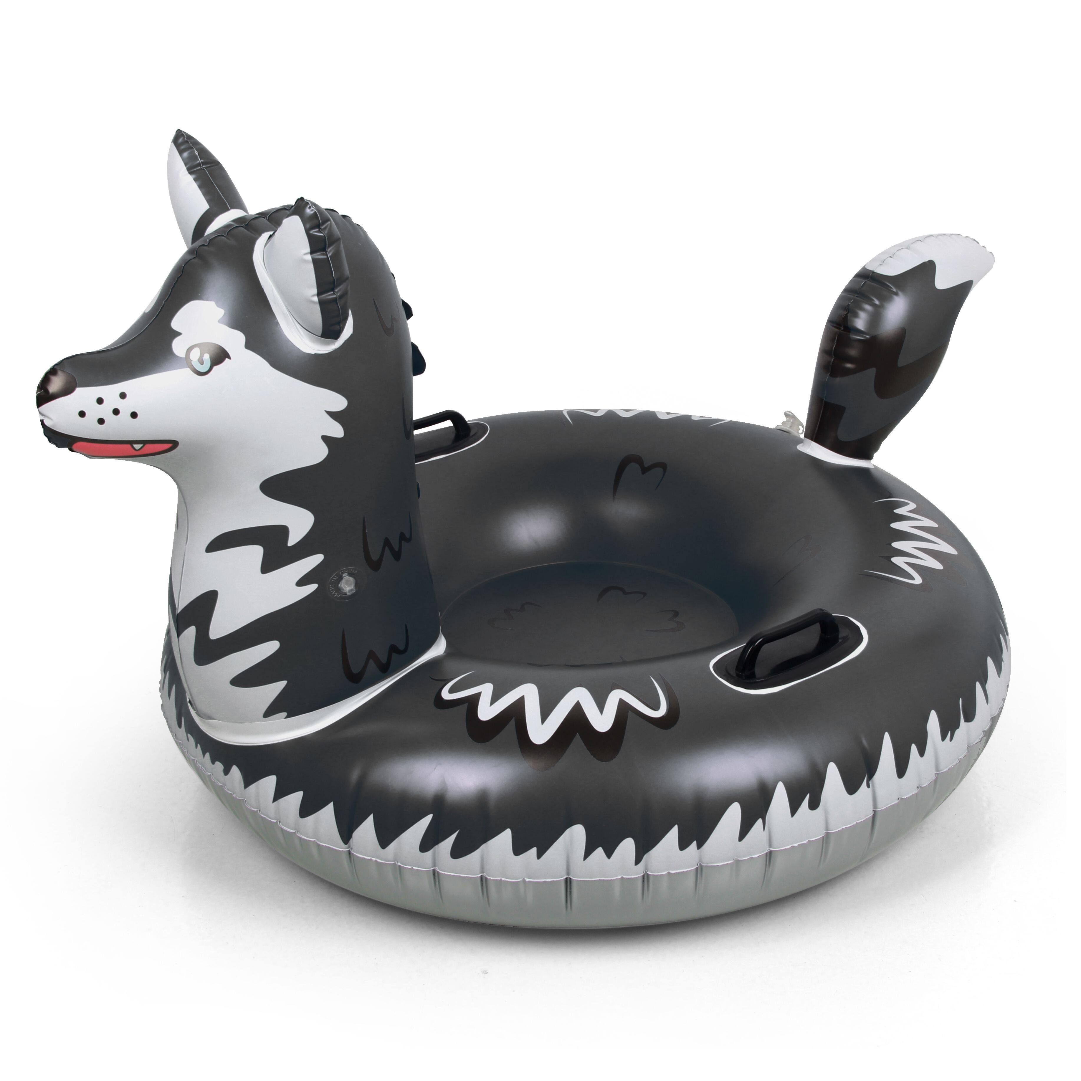 Arctic Husky Inflatable Kids Snow Tube