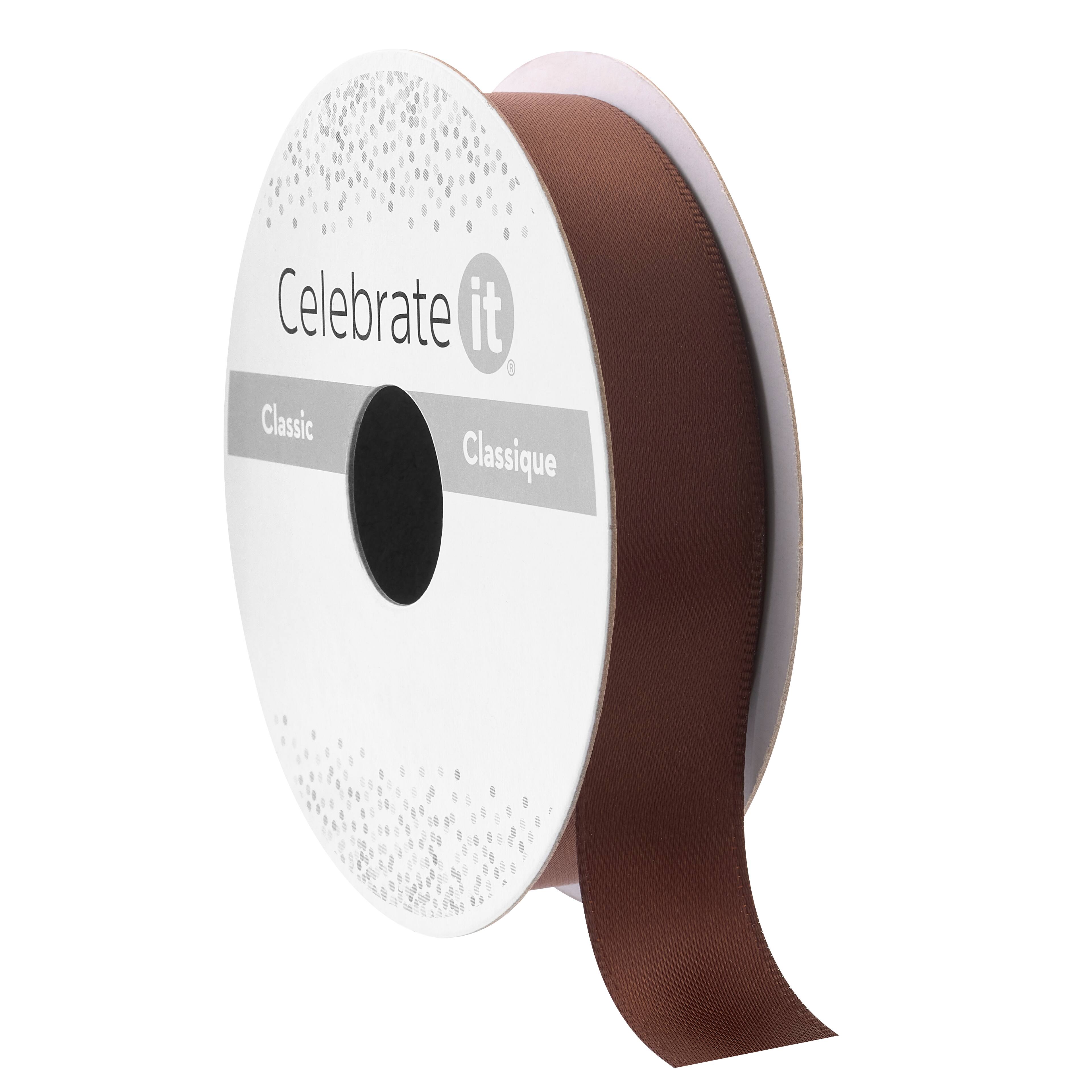 5/8" x 7yd. Satin Double Face Ribbon by Celebrate It™