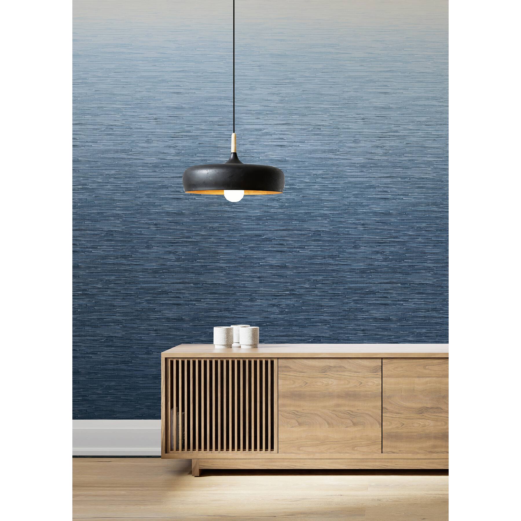 Katie Hunt Blue Ombre Into the Deep Dark Wall Mural