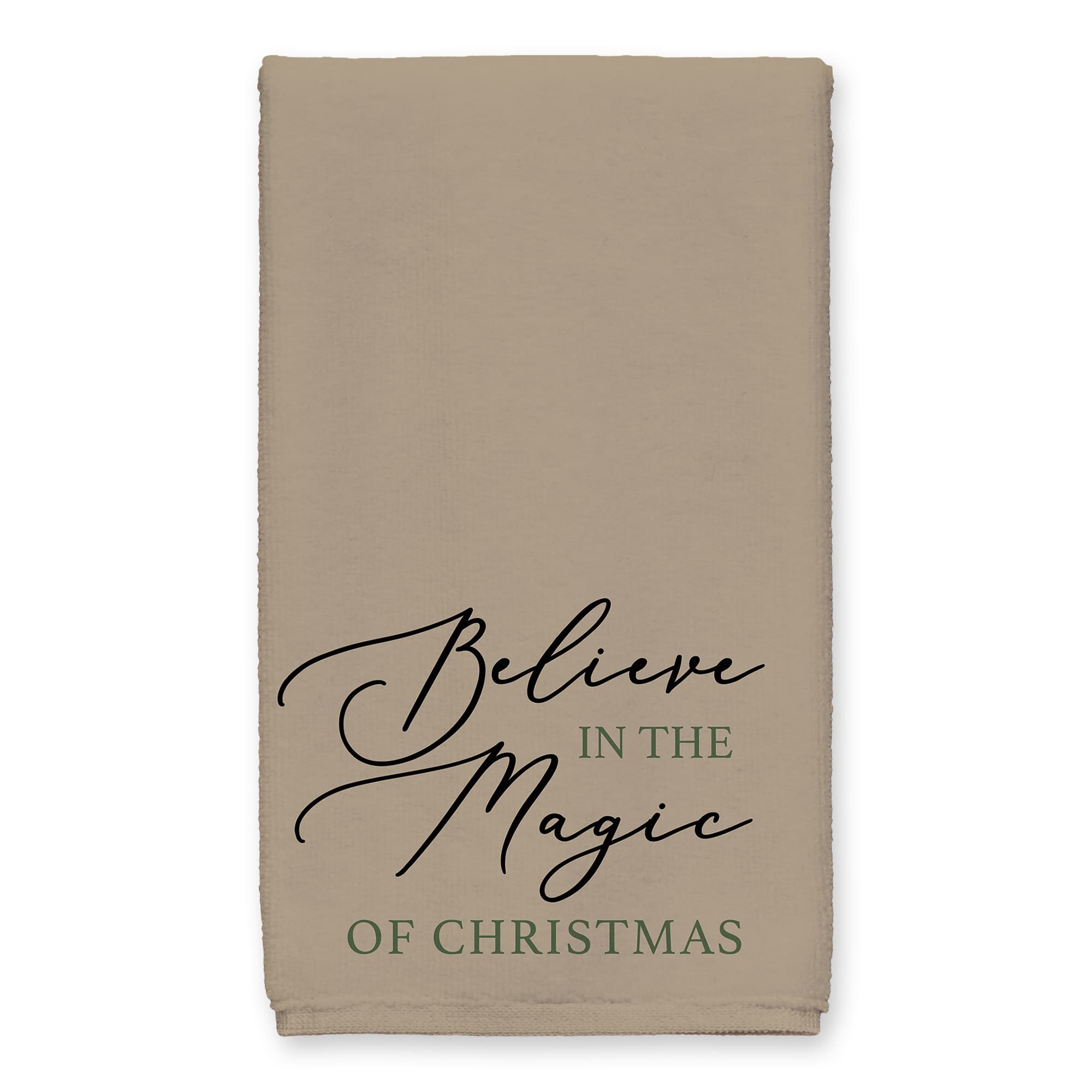 Brown Believe in Magic Tea Towel Set