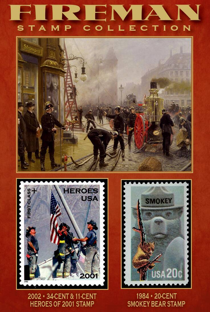 Fireman Stamp Collection