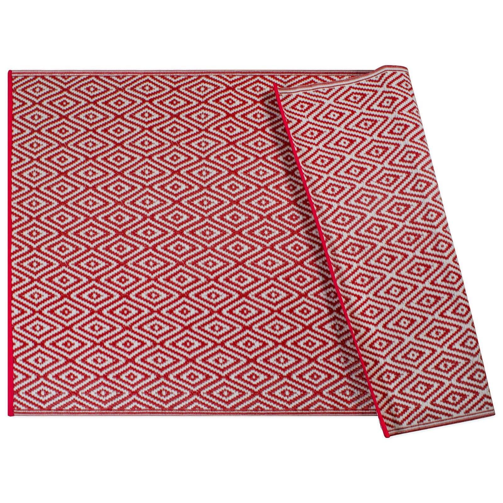 DII&#xAE; Rust Diamond Outdoor Rug, 4ft. x 6ft.
