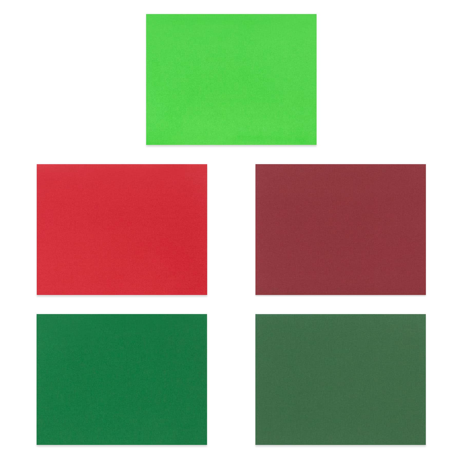 Reds &#x26; Greens Christmas Cards &#x26; Envelopes, 50ct. by Recollections&#x2122;
