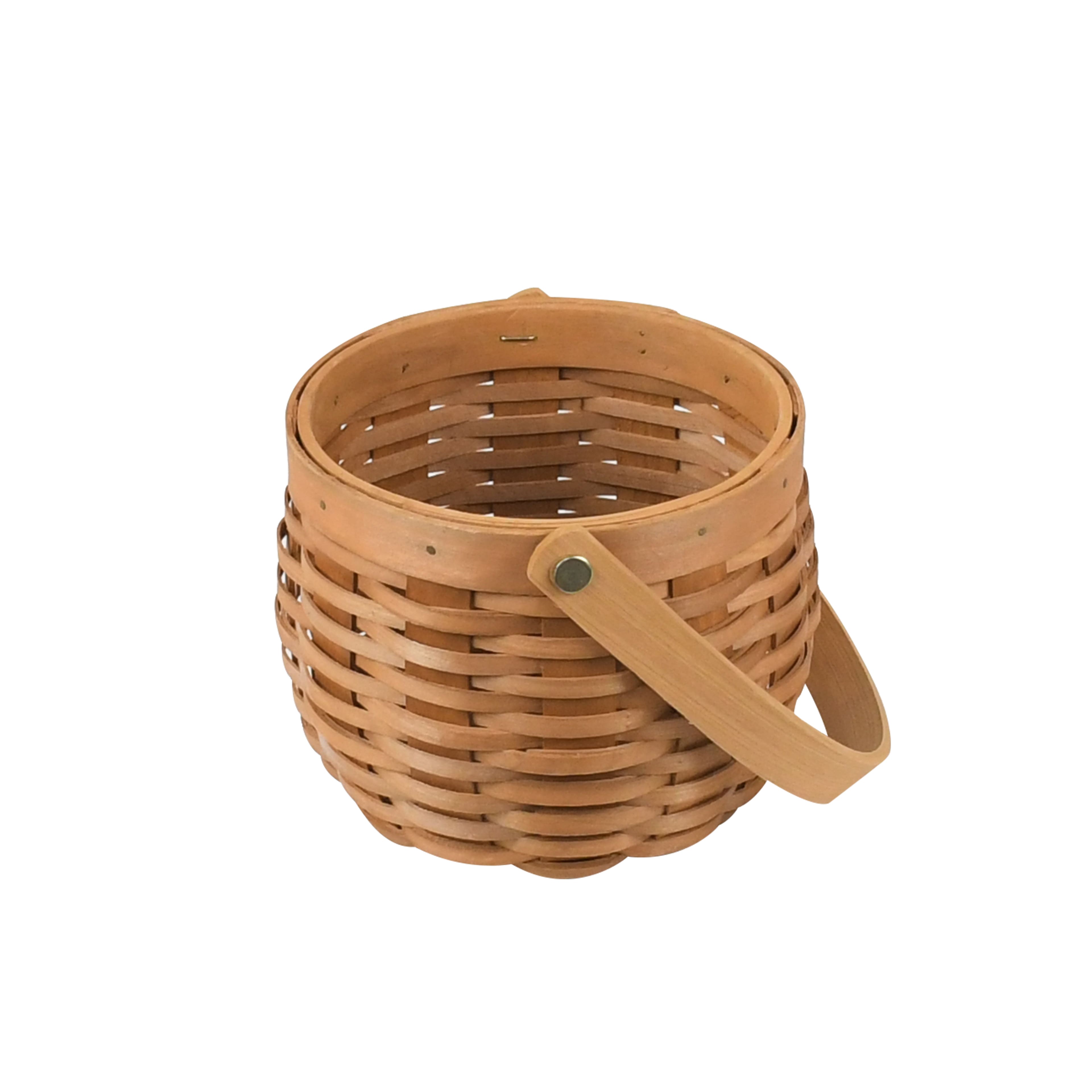 4.75&#x22; Natural Brown Round Chipwood Basket by Ashland&#xAE;
