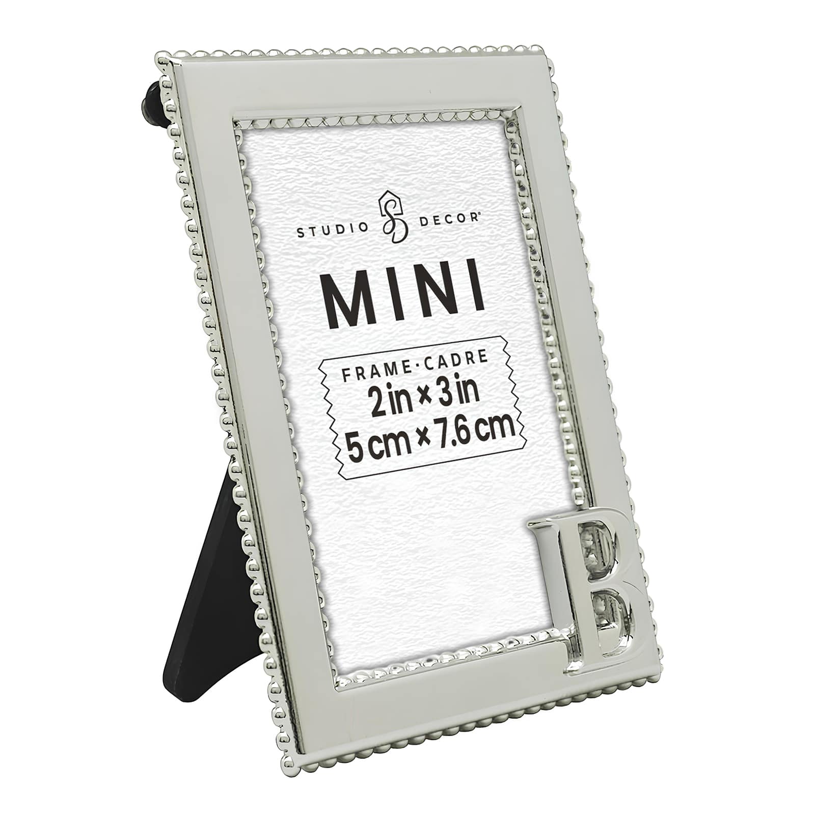 Mini Silver B Frame by Studio Décor®