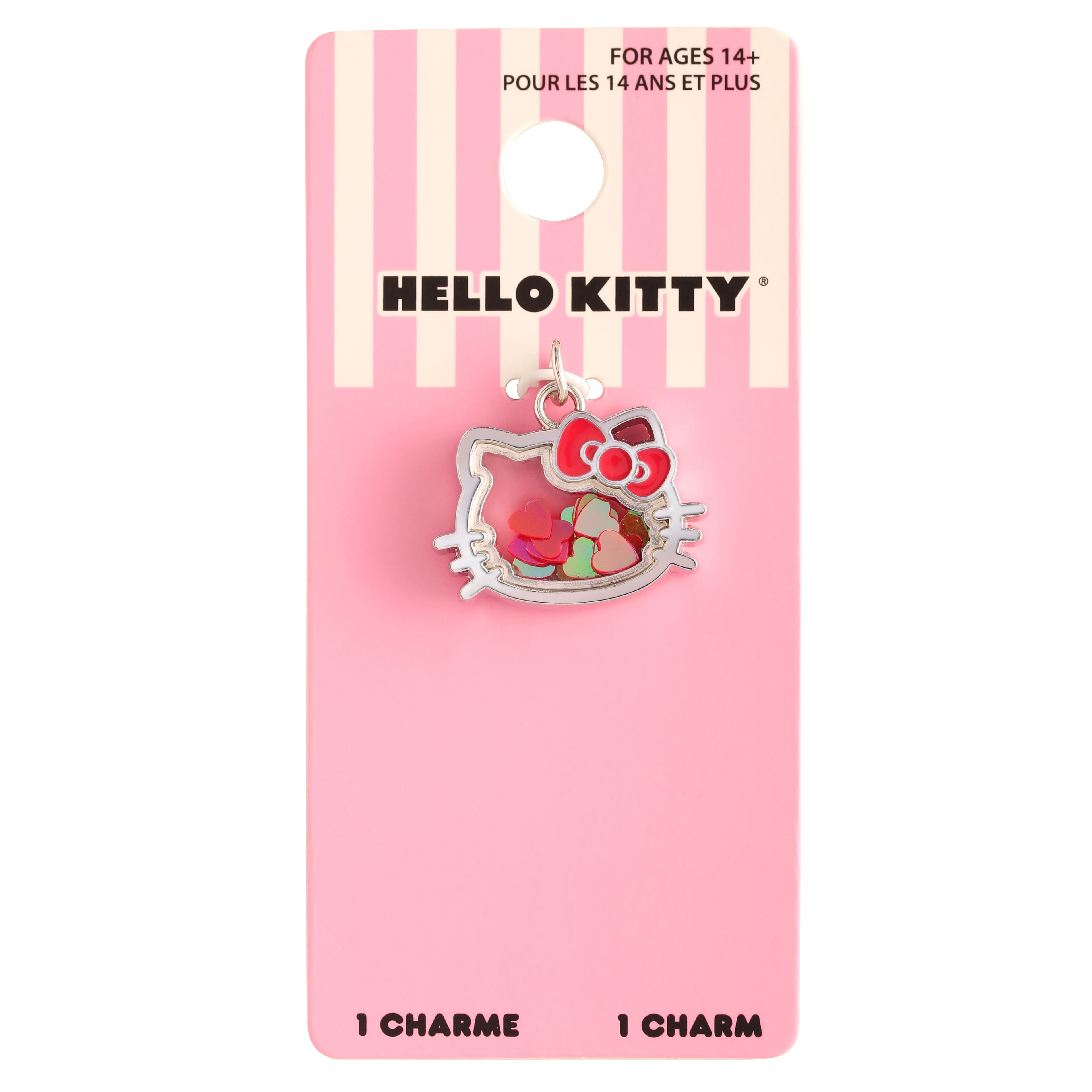 Hello Kitty&#xAE; Silver Shaker Charm