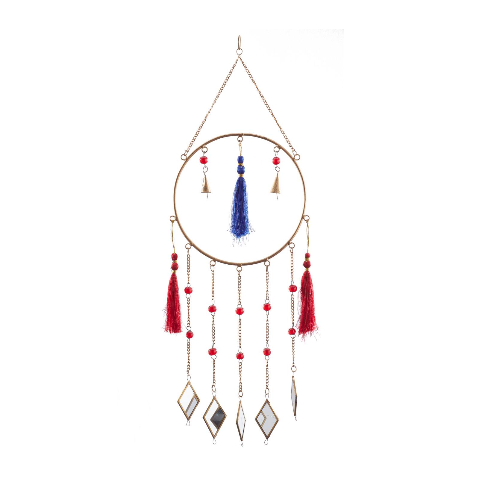 Multi Metal Contemporary Windchime, 31&#x22; x 12&#x22; x 2&#x22;