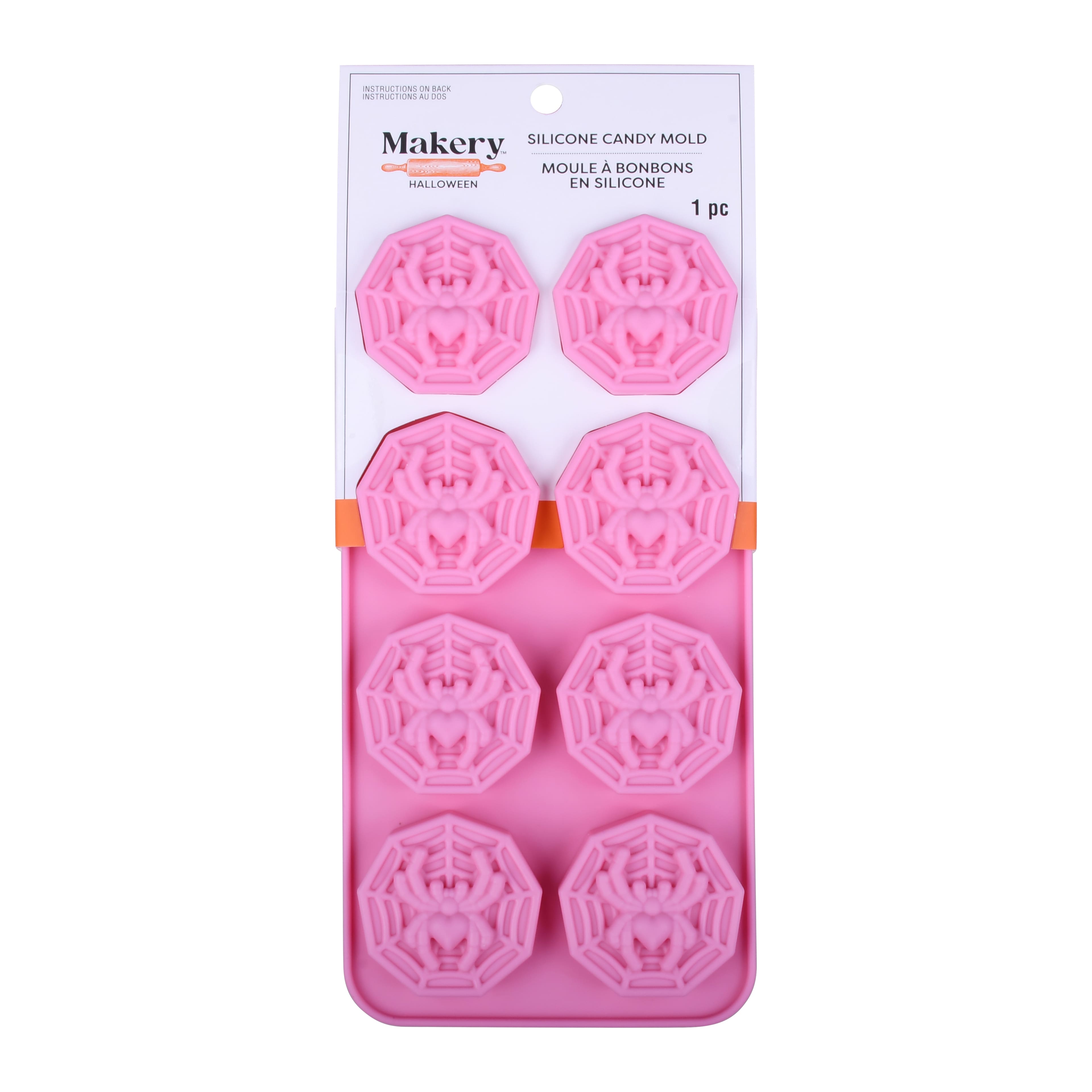 Spiderweb Silicone Candy Mold by Makery&#x2122;