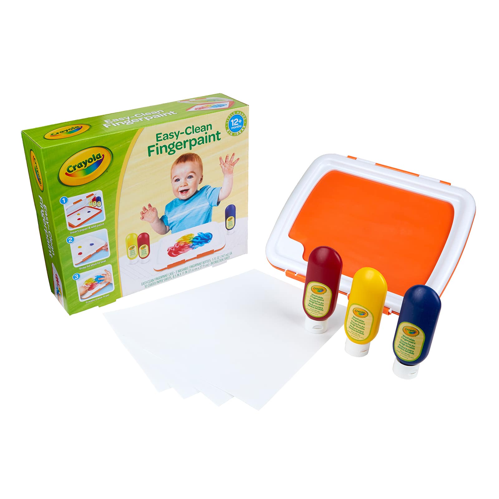 Crayola&#xAE; Easy-Clean Fingerpaint