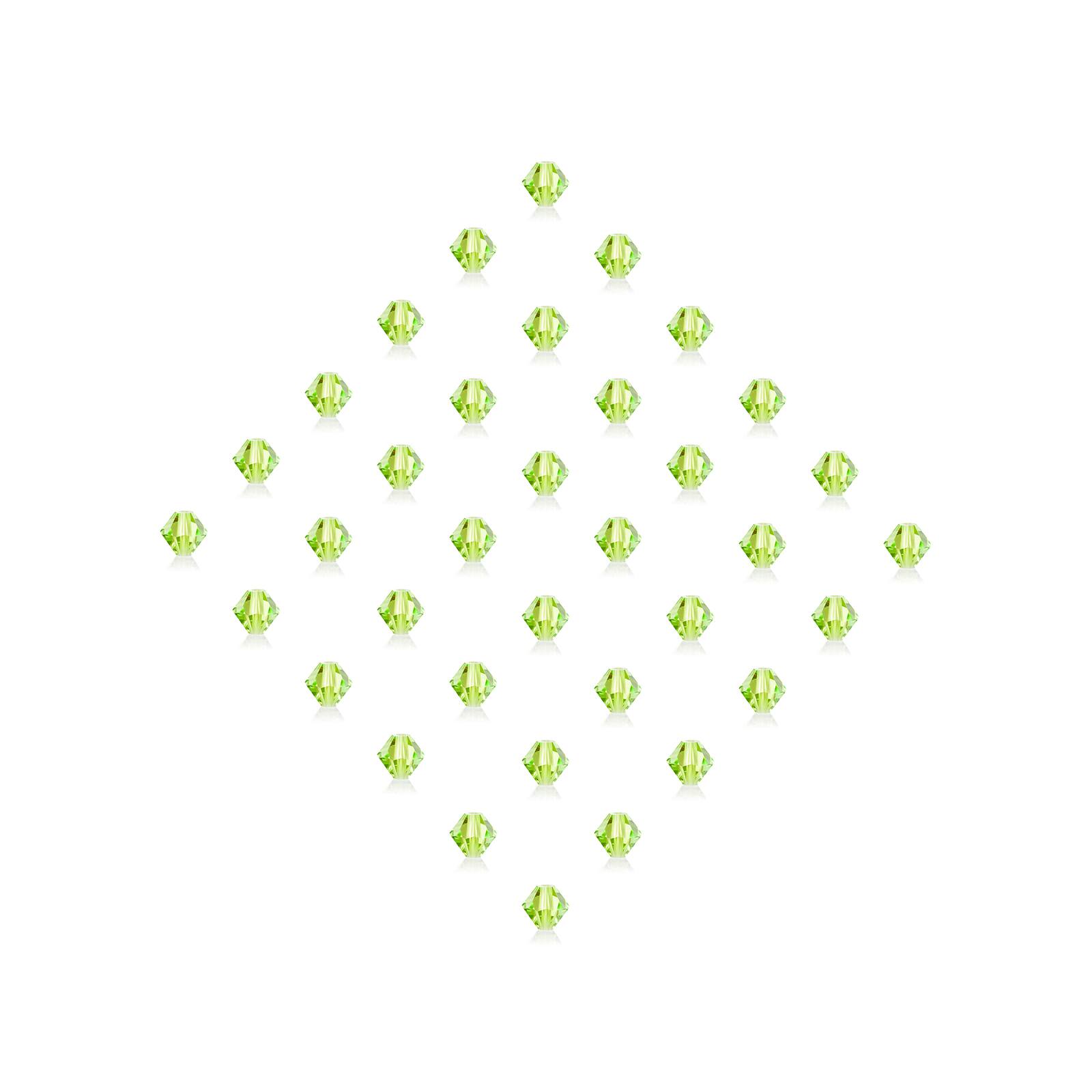 John Bead Preciosa 6mm Czech Crystal Rondelle Beads, 36ct.