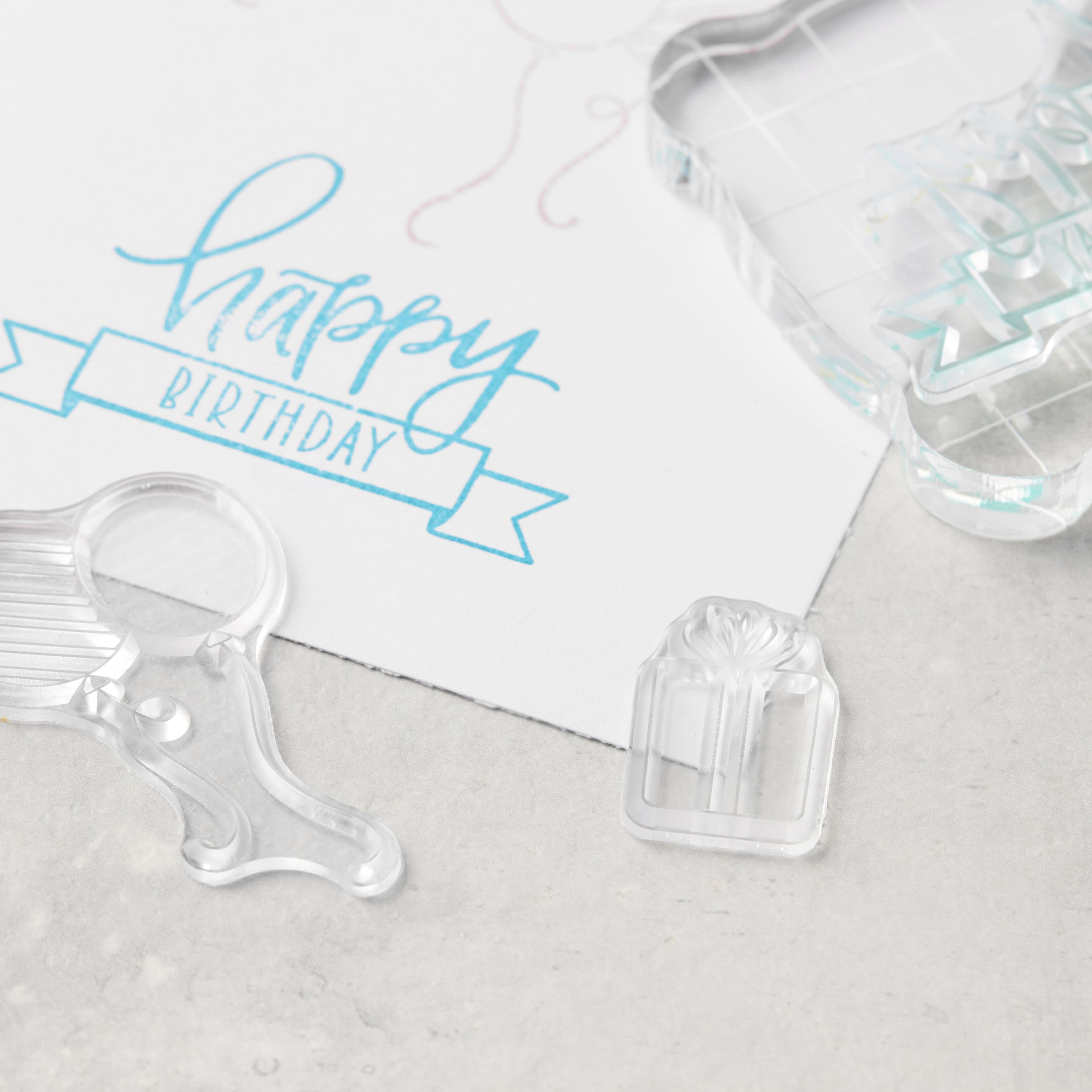 Happy Birthday Clear Stamps by Recollections™