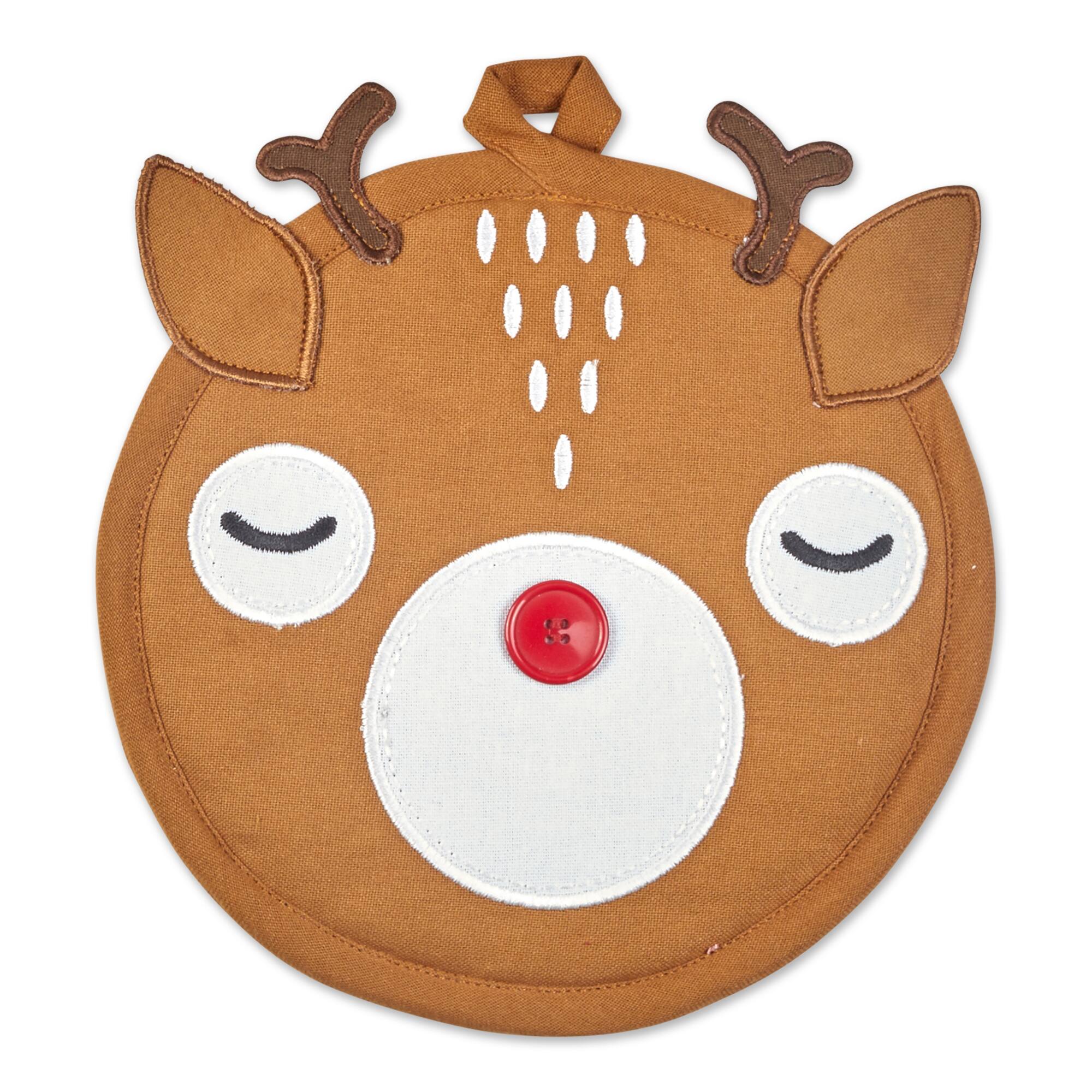 DII&#xAE; Rudy Reindeer Potholder Gift Set