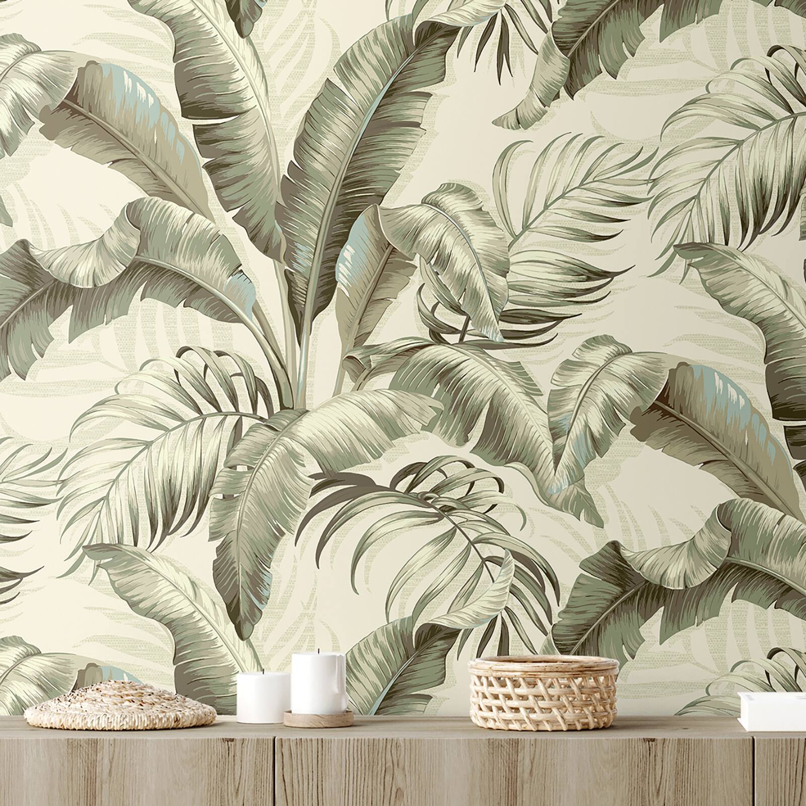 Tommy Bahama® Palmiers Peel & Stick Wallpaper