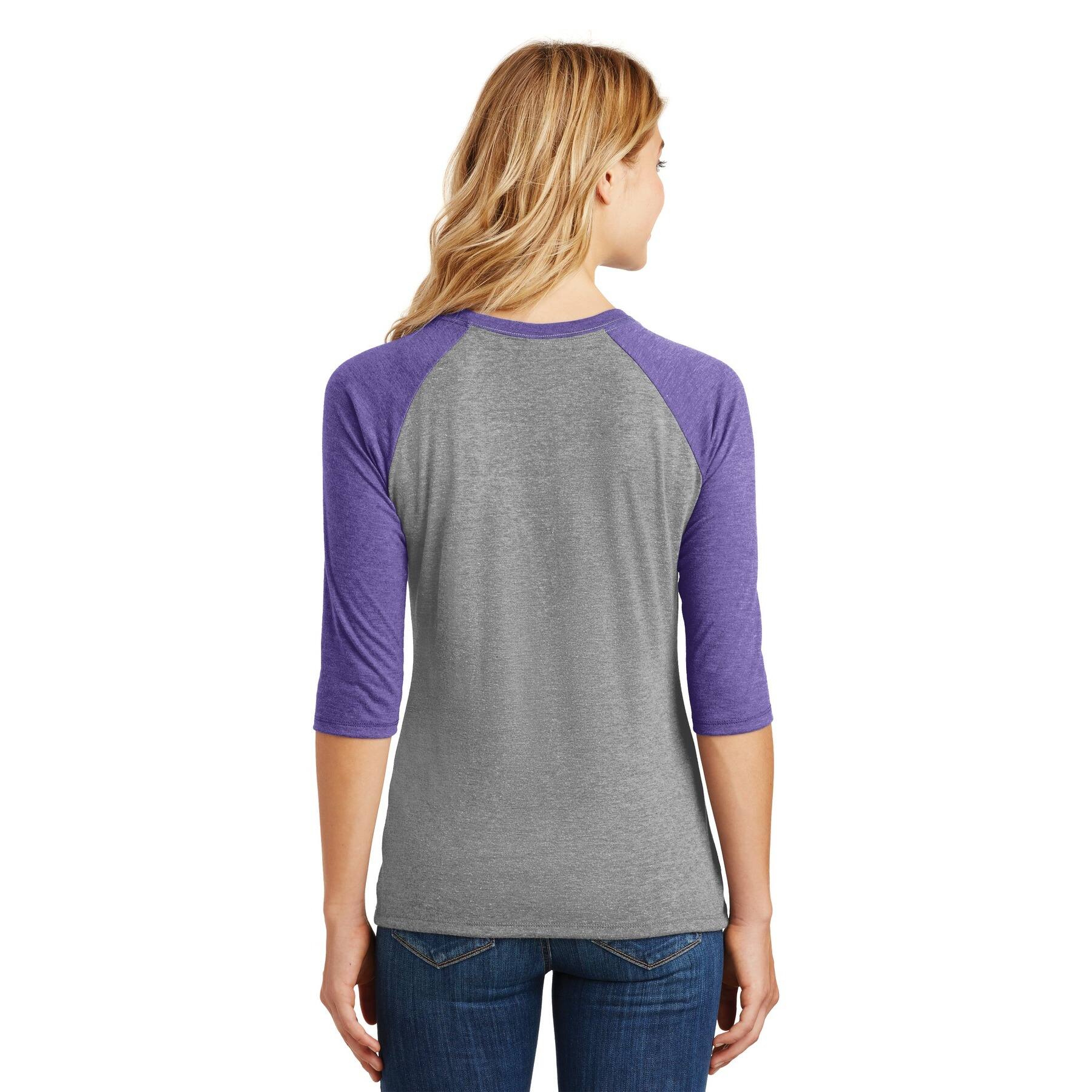 District® Women's Perfect Tri® 3/4-Sleeve Raglan Adult T-Shirt