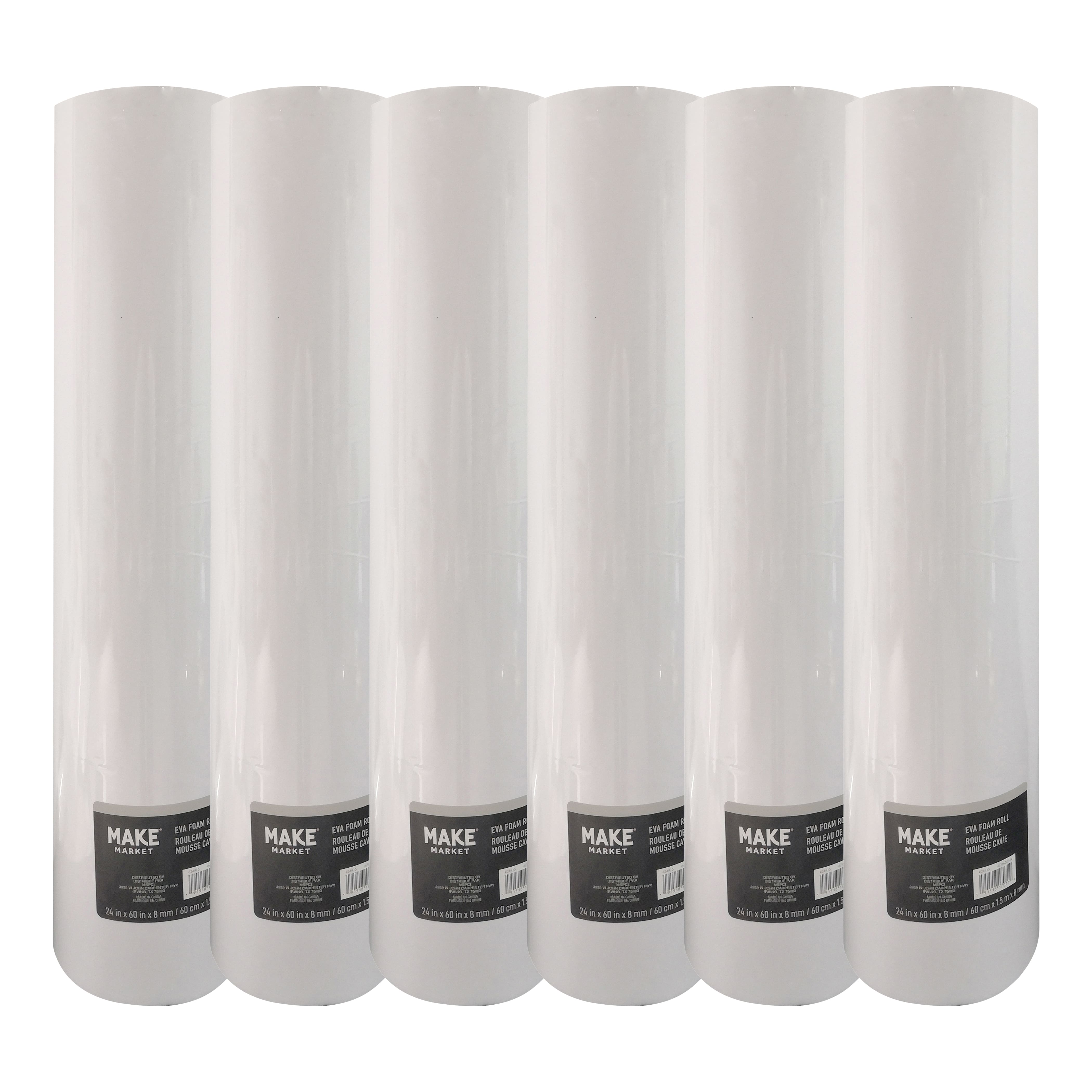 6 Pack: 8mm EVA Foam Roll by Make Market&#xAE;