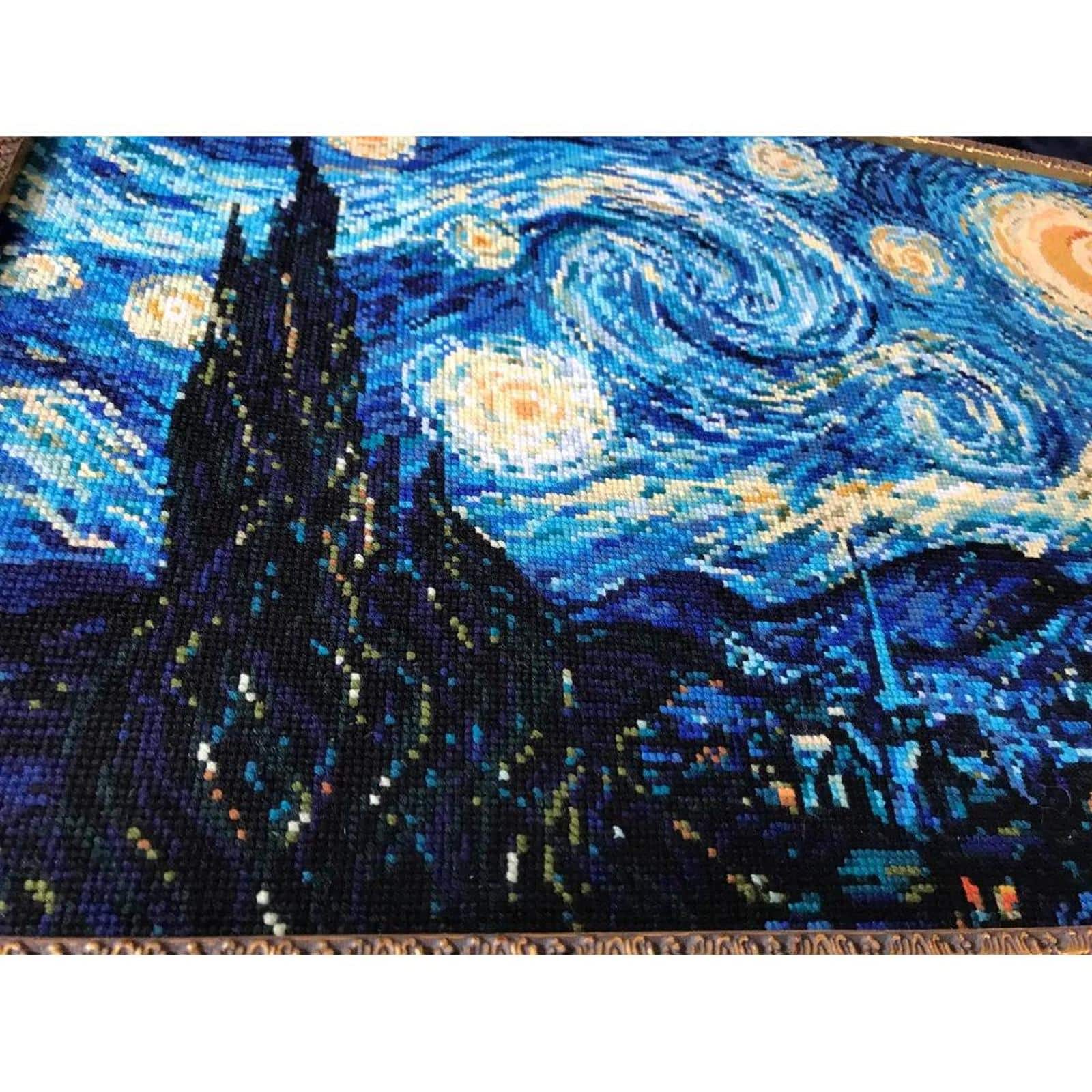 RIOLIS Starry Night after Van Gogh Counted Cross-Stitch Kit