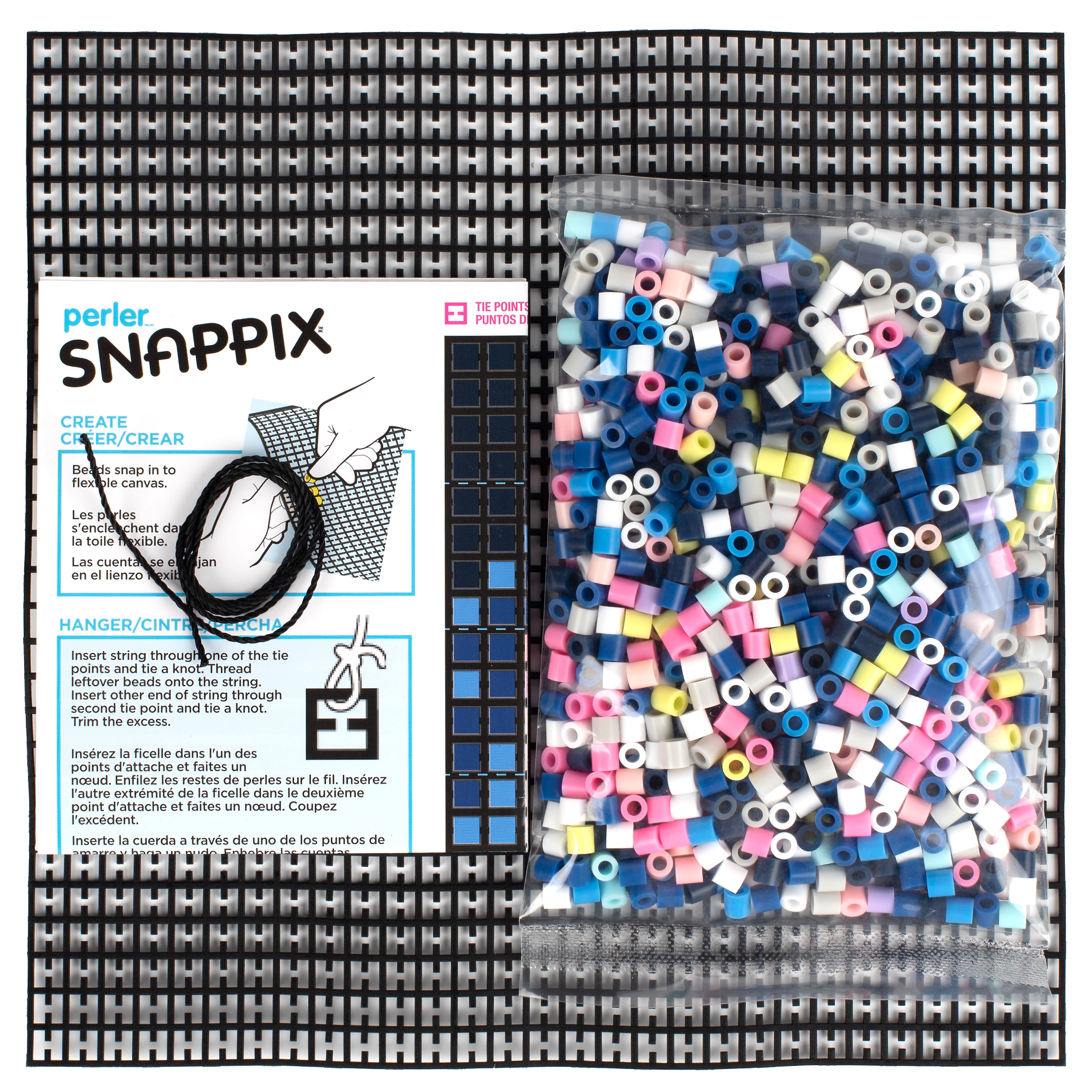 Perler&#x2122; Snappix&#x2122; Astro Kitty Bead Craft Kit