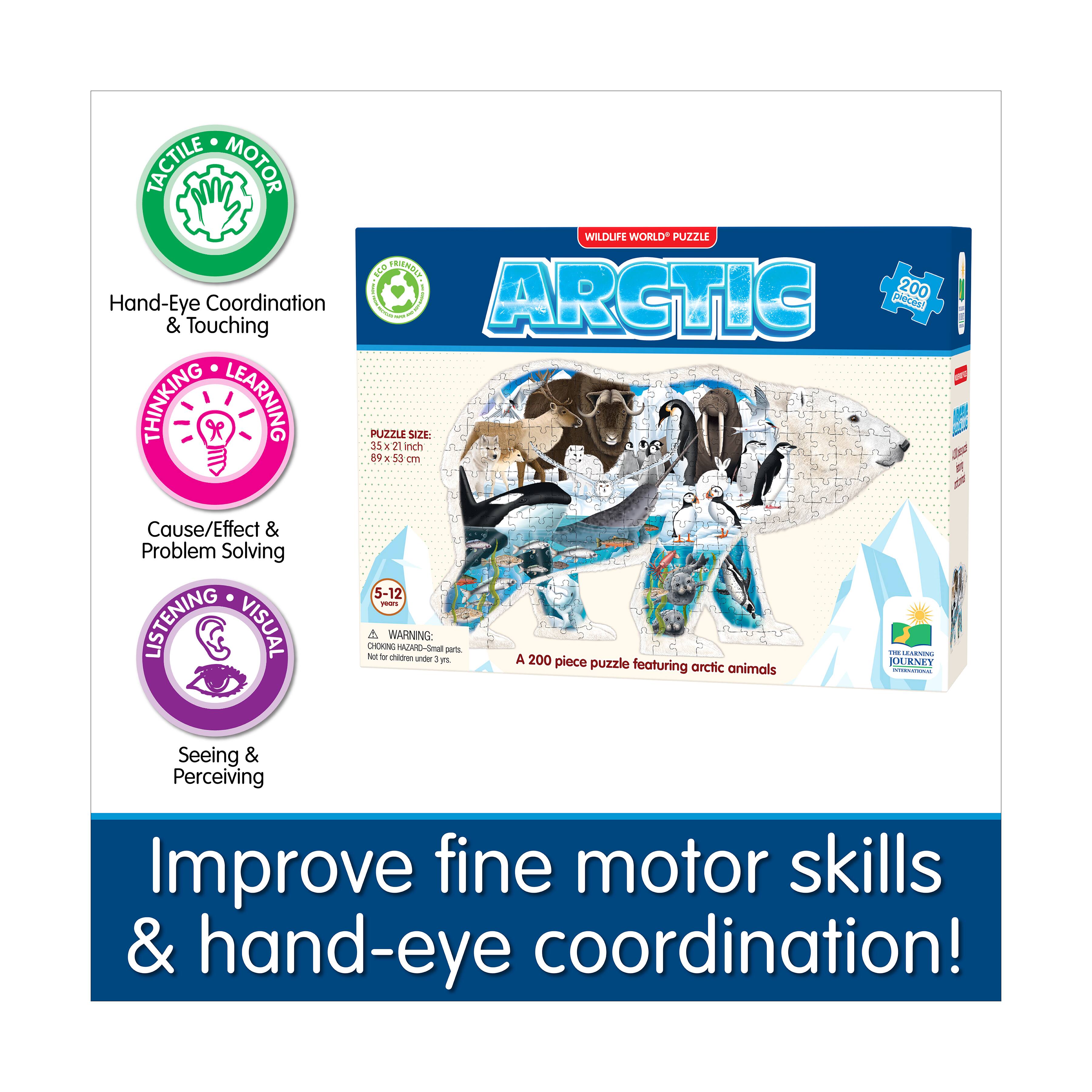 Wildlife World Puzzle - Artic: 200 Pcs