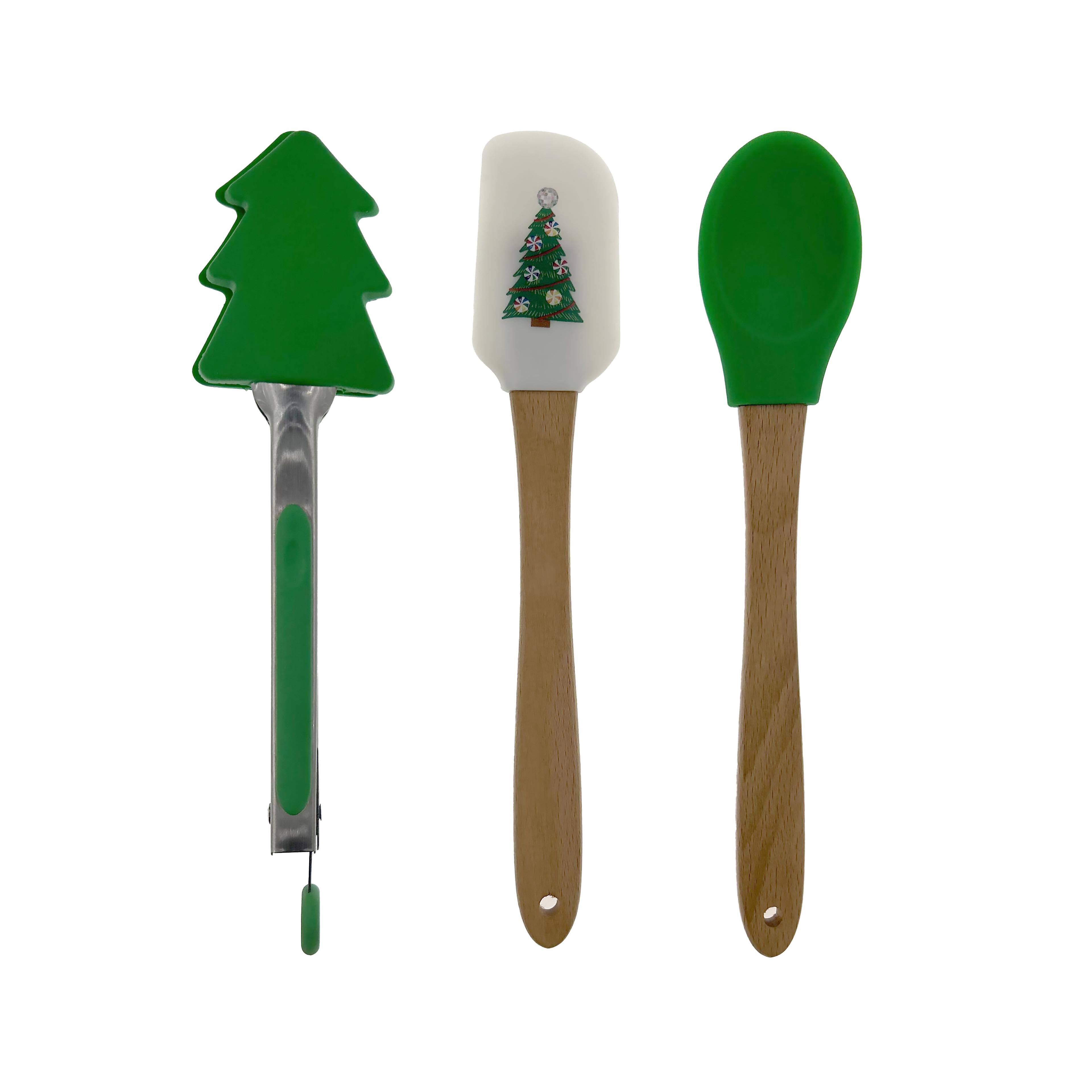 Green Trees Silicone Spatula + Reviews