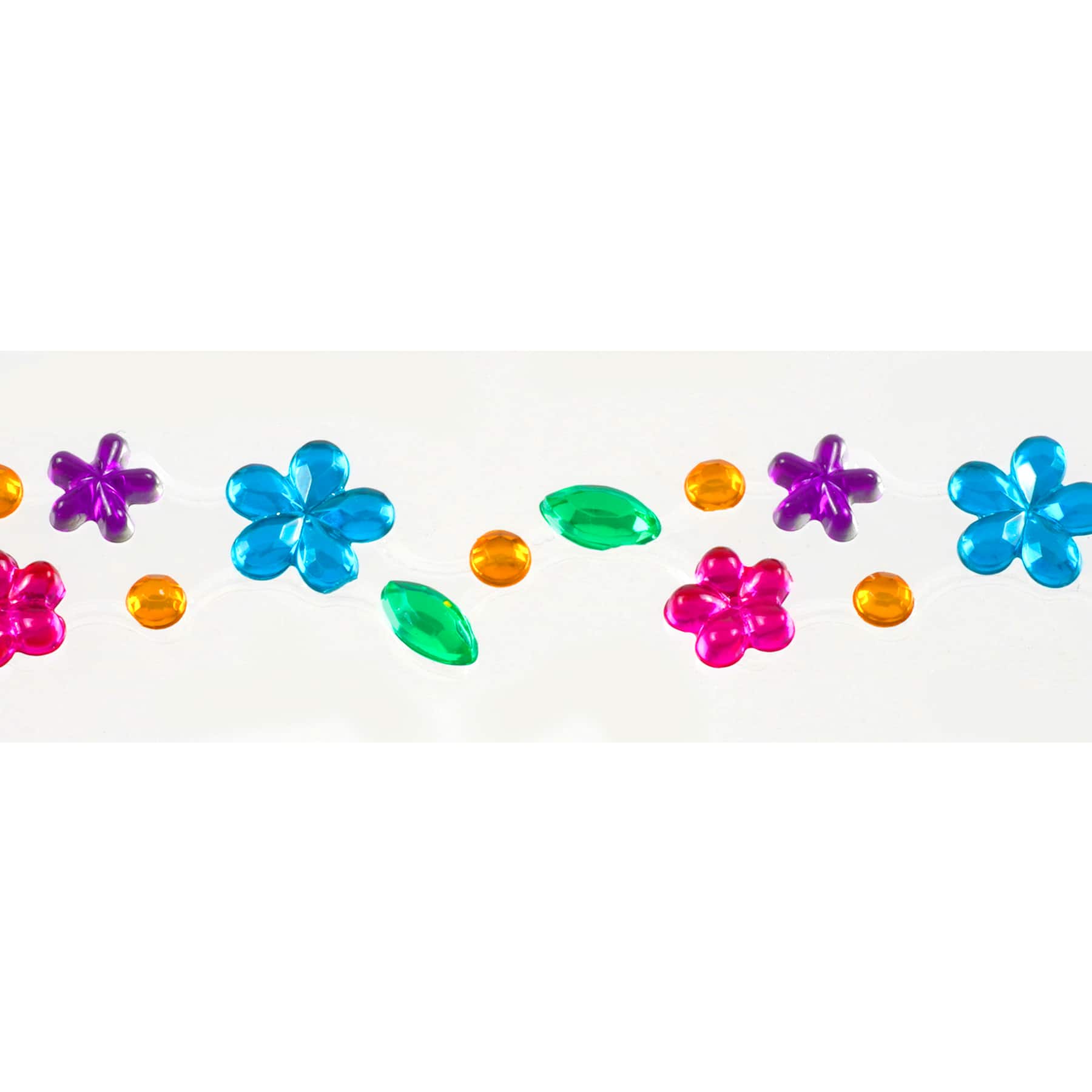 12 Pack: Bling on a Roll&#x2122; Flower Mix Stickers by Recollections&#x2122;