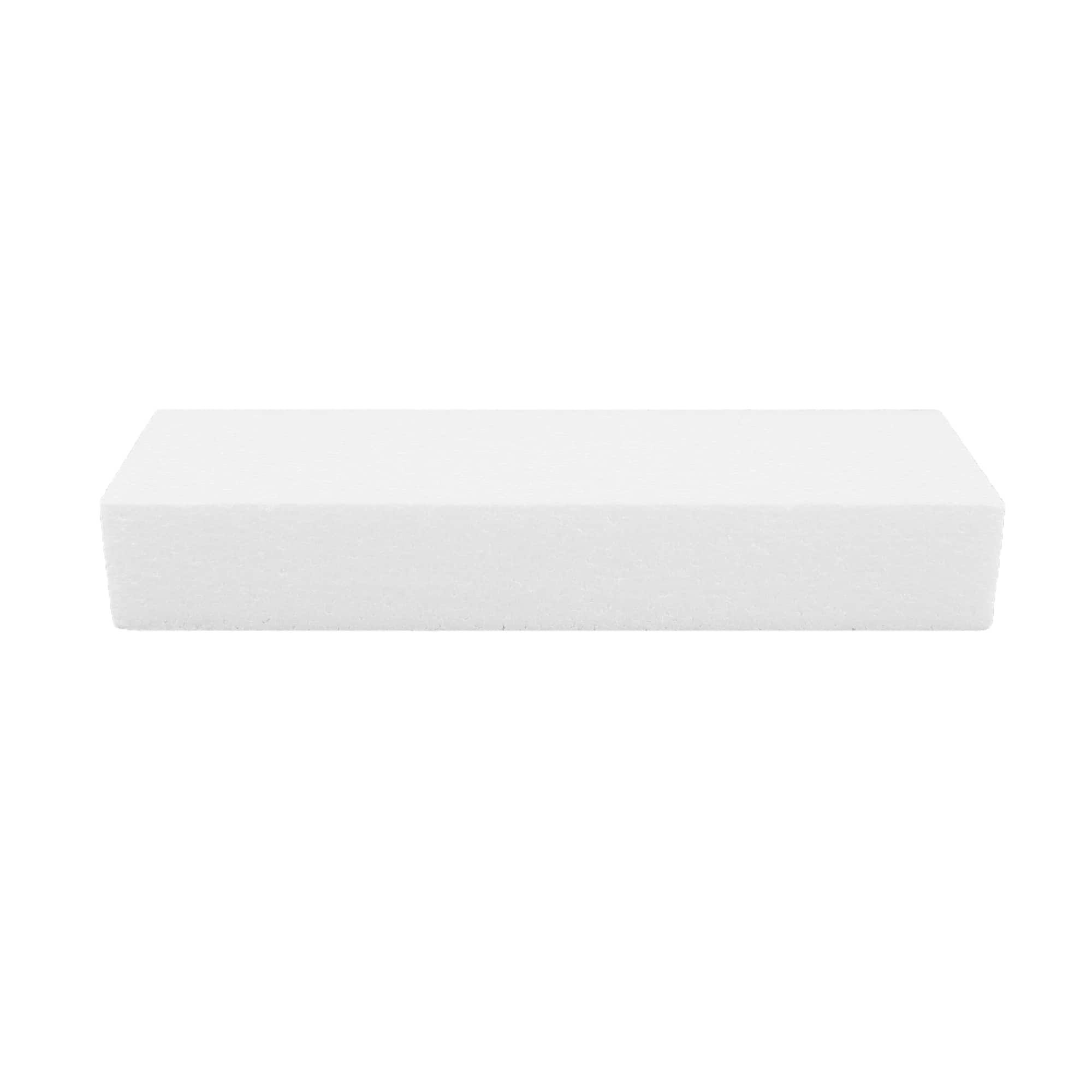 White Foam Blocks for Arts and Craft Supplies (8 x 4 x 1 in, 12 Pack), PACK  - Kroger
