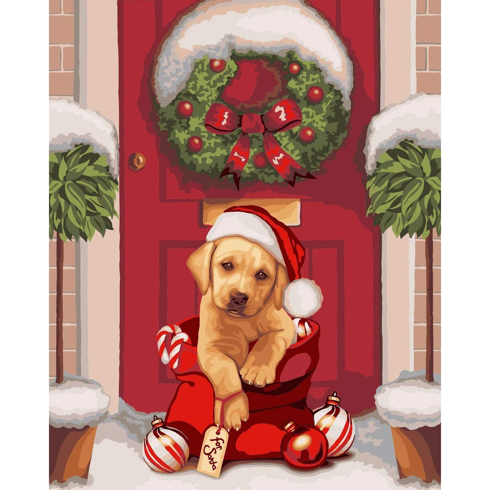 Crafting Spark Christmas Gift Painting by Numbers Kit