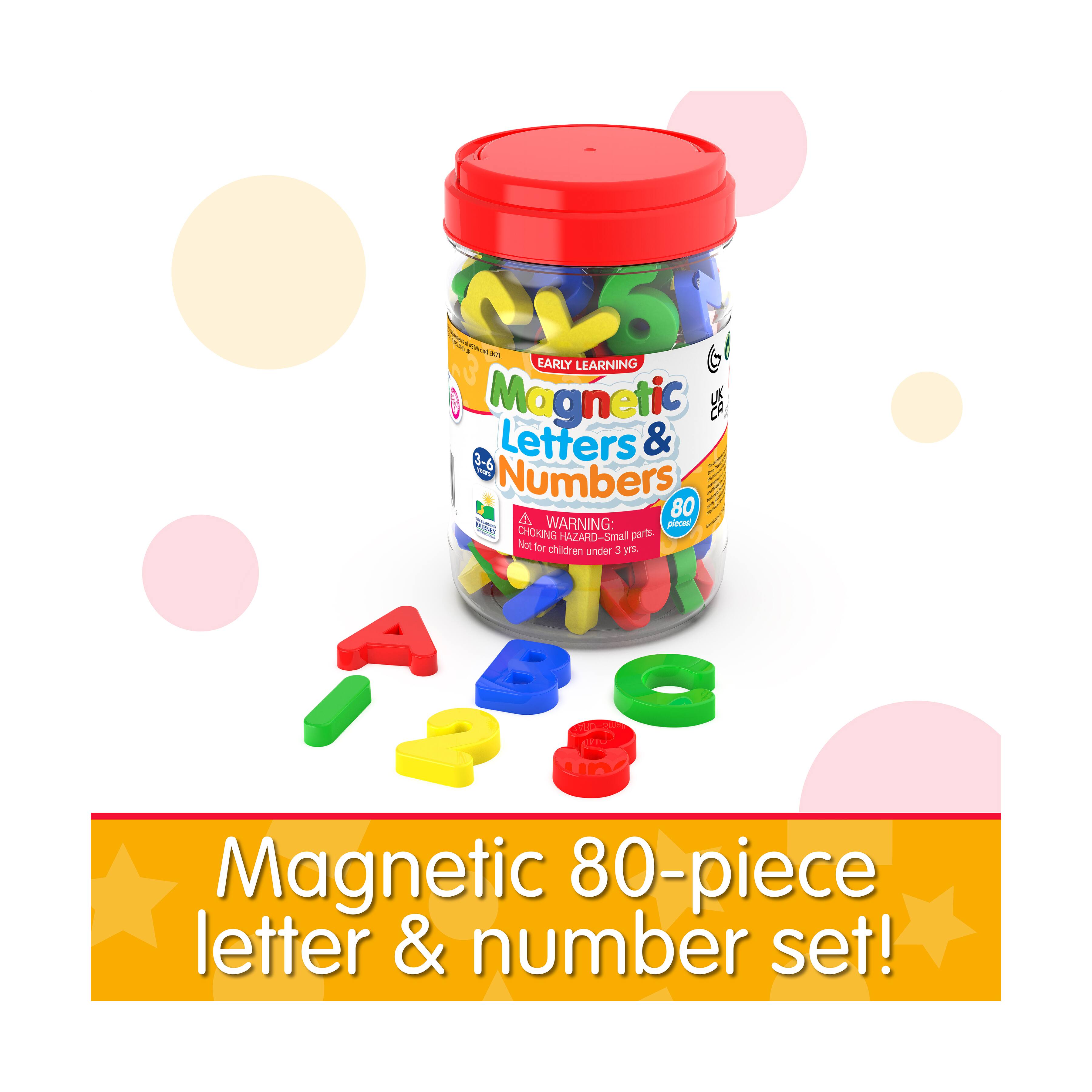 Early Learning - Magnetic Letters &#x26; Numbers