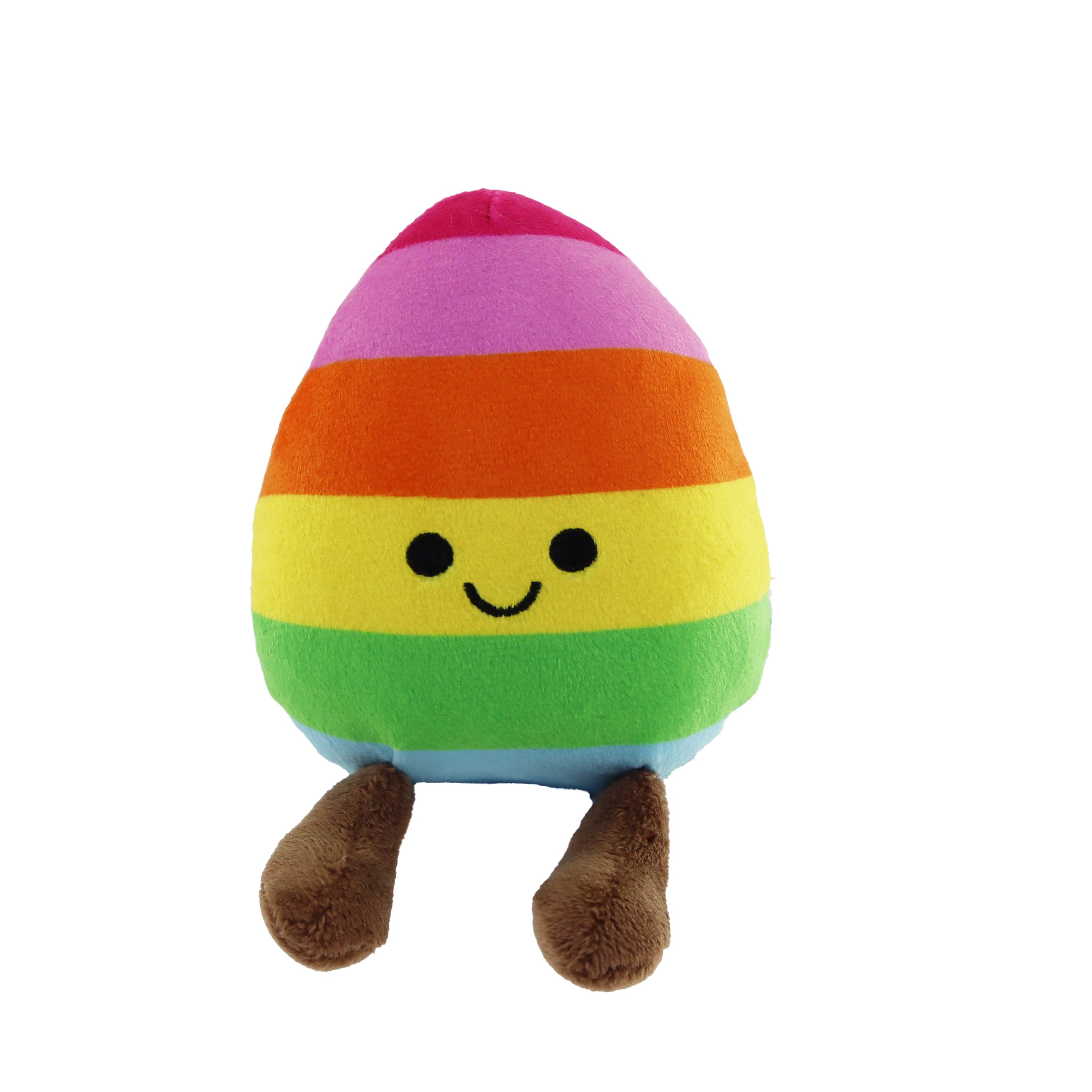 4.25" Multicolour Plush Egg by Creatology™