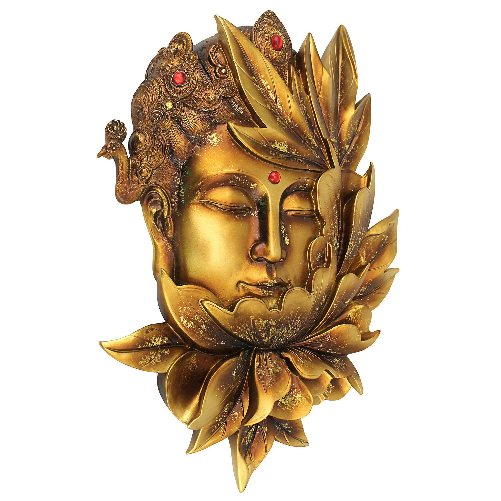 Design Toscano Enlightened Deities Guan Yin Wall Sculpture