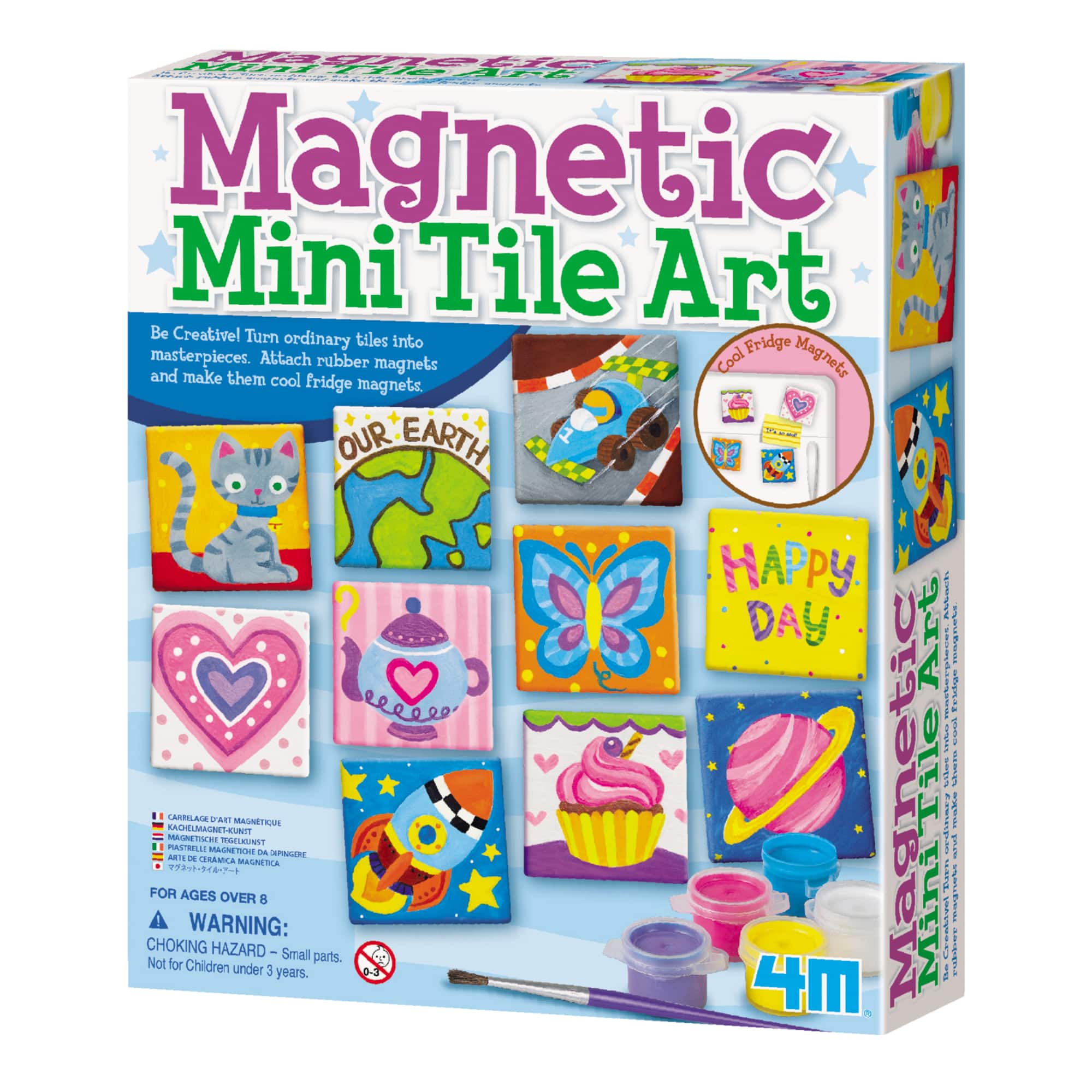 Toysmith&#xAE; 4M Magnetic Mini Tile Art