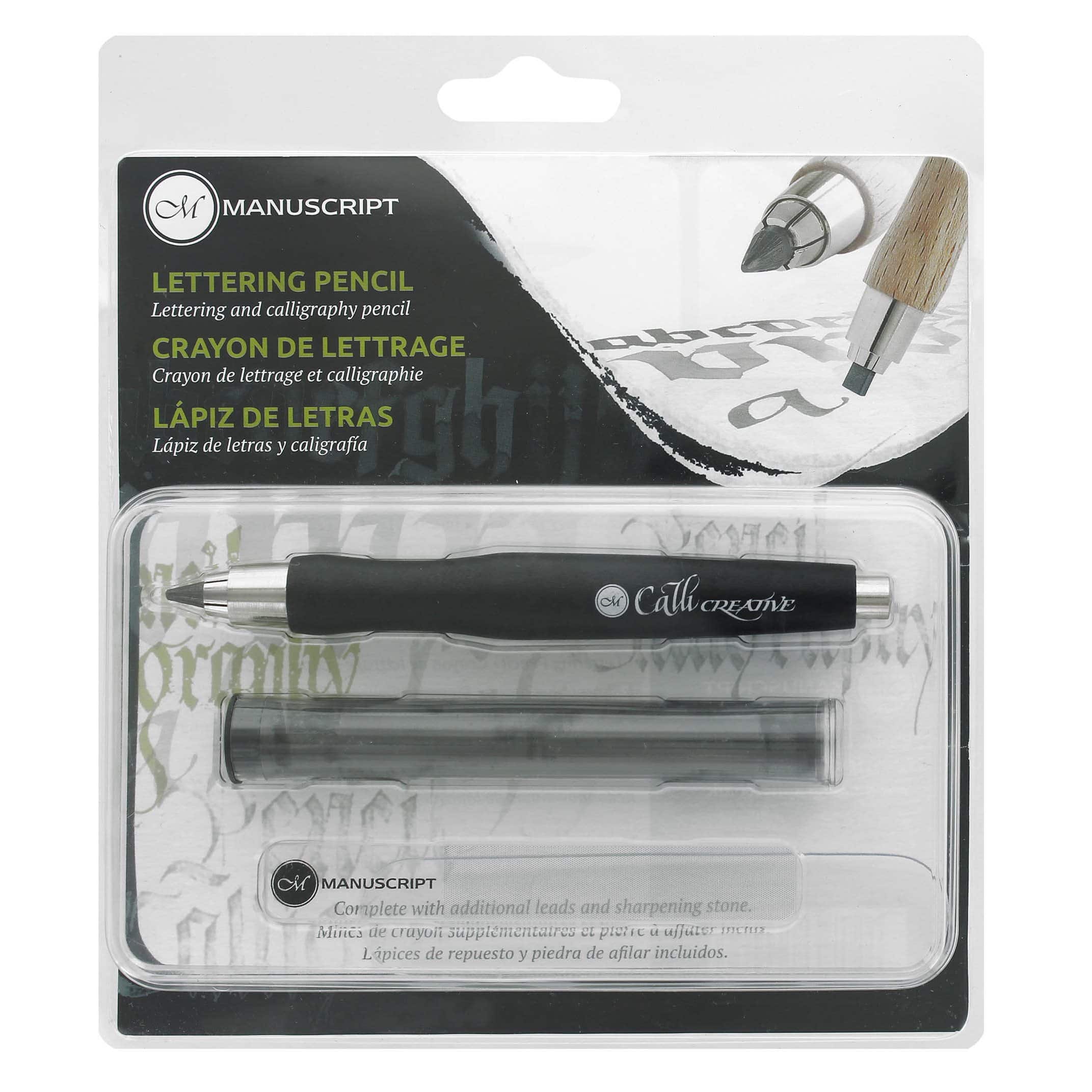 Manuscript Black Lettering Pencil Set