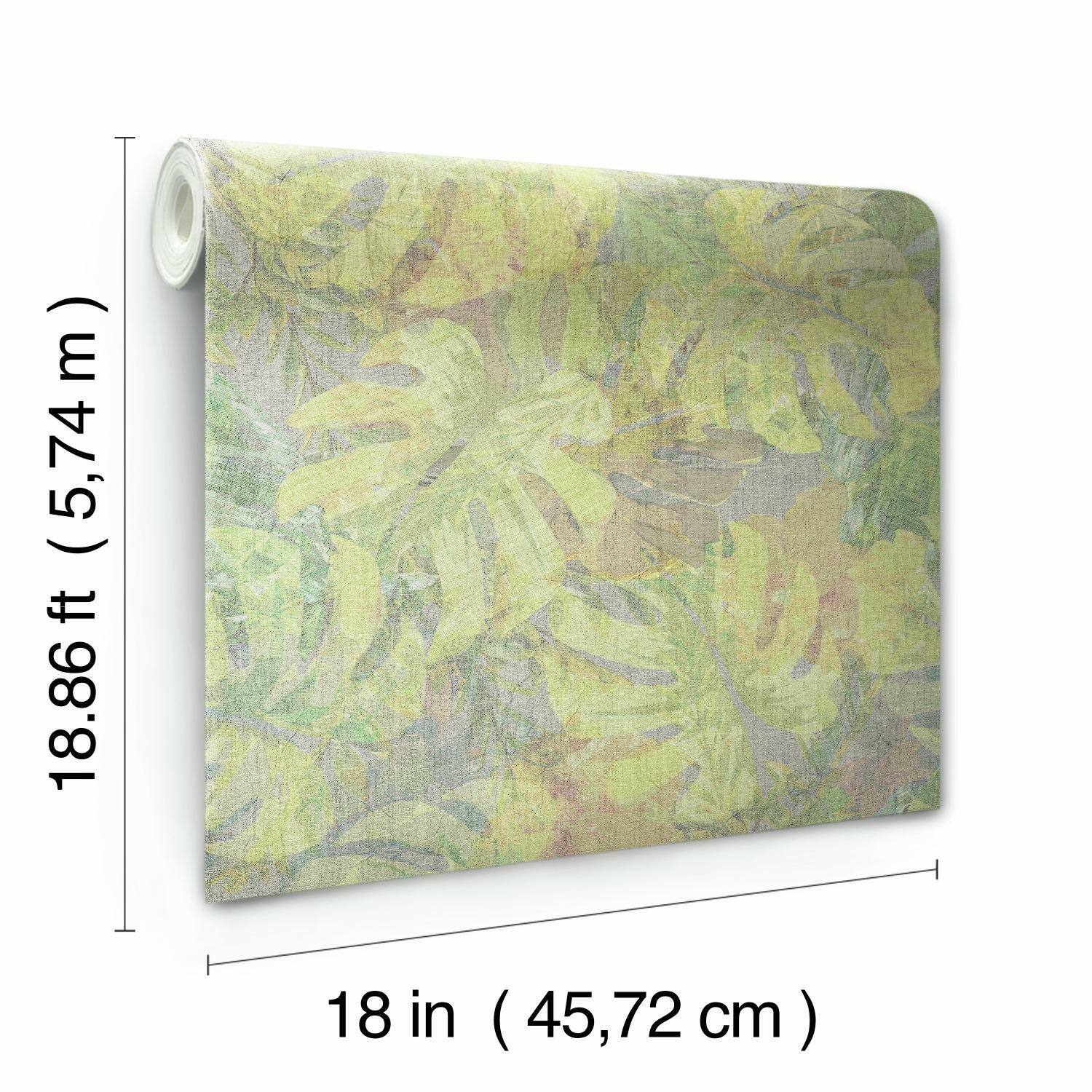 RoomMates Jungle Leaf Canopy Peel & Stick Wallpaper