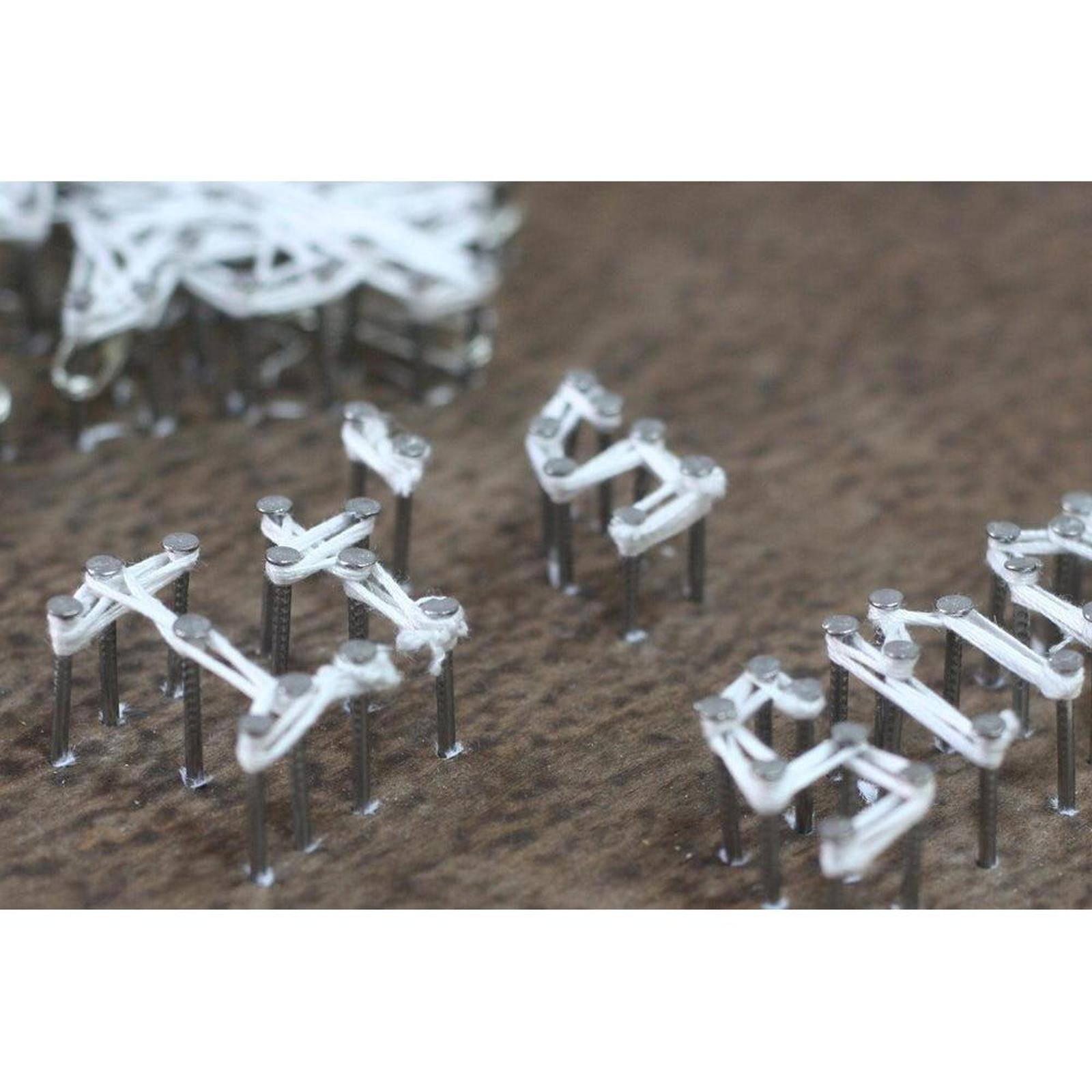 Abris Art Snowflake String Art Creative Kit