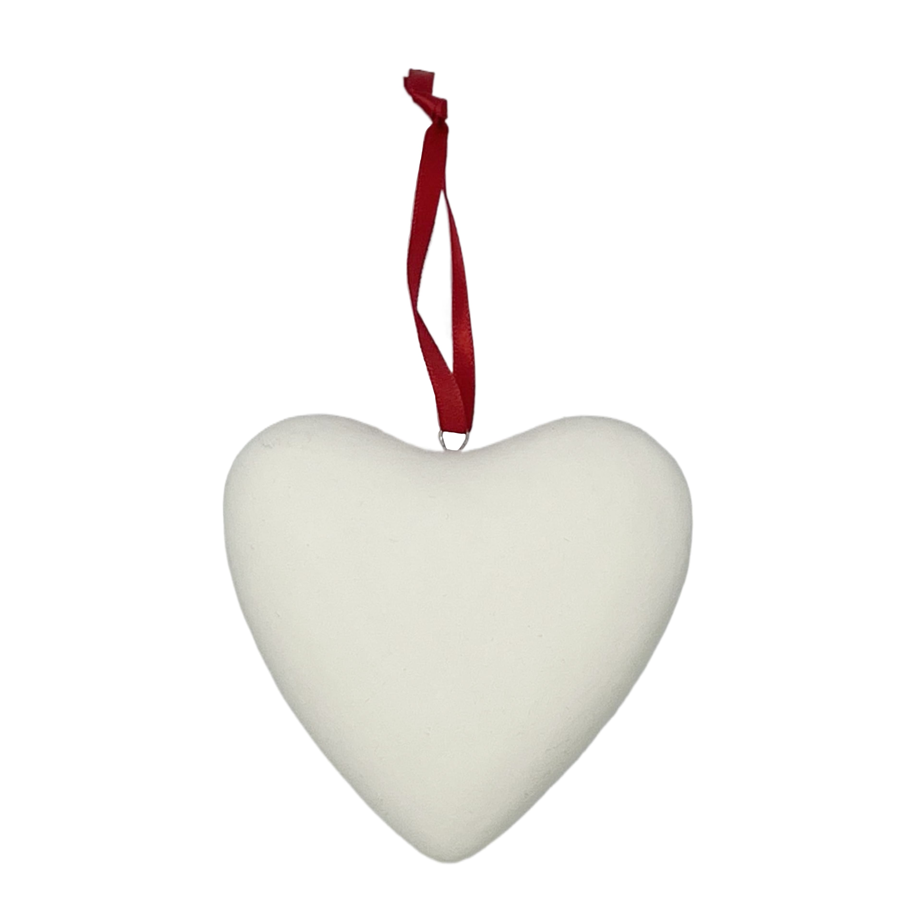 4&#x22; DIY Ceramic Heart Ornament by Make Market&#xAE;
